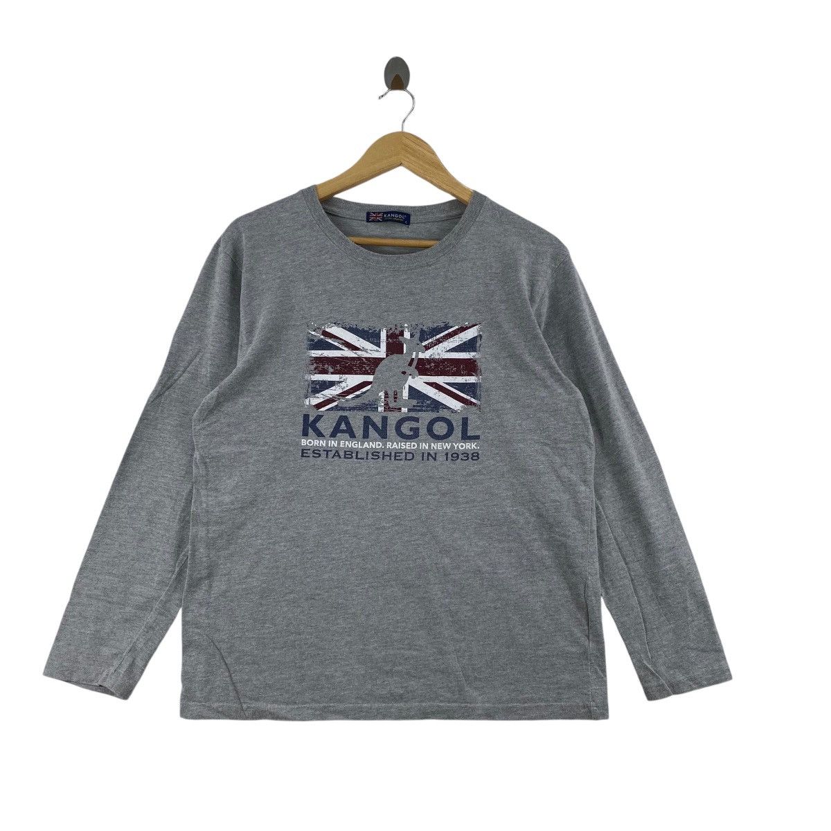 Kangol KANGOL Long Sleeve United Kingdom Logo Size US L / EU 52-54 / 3 - 1 Thumbnail