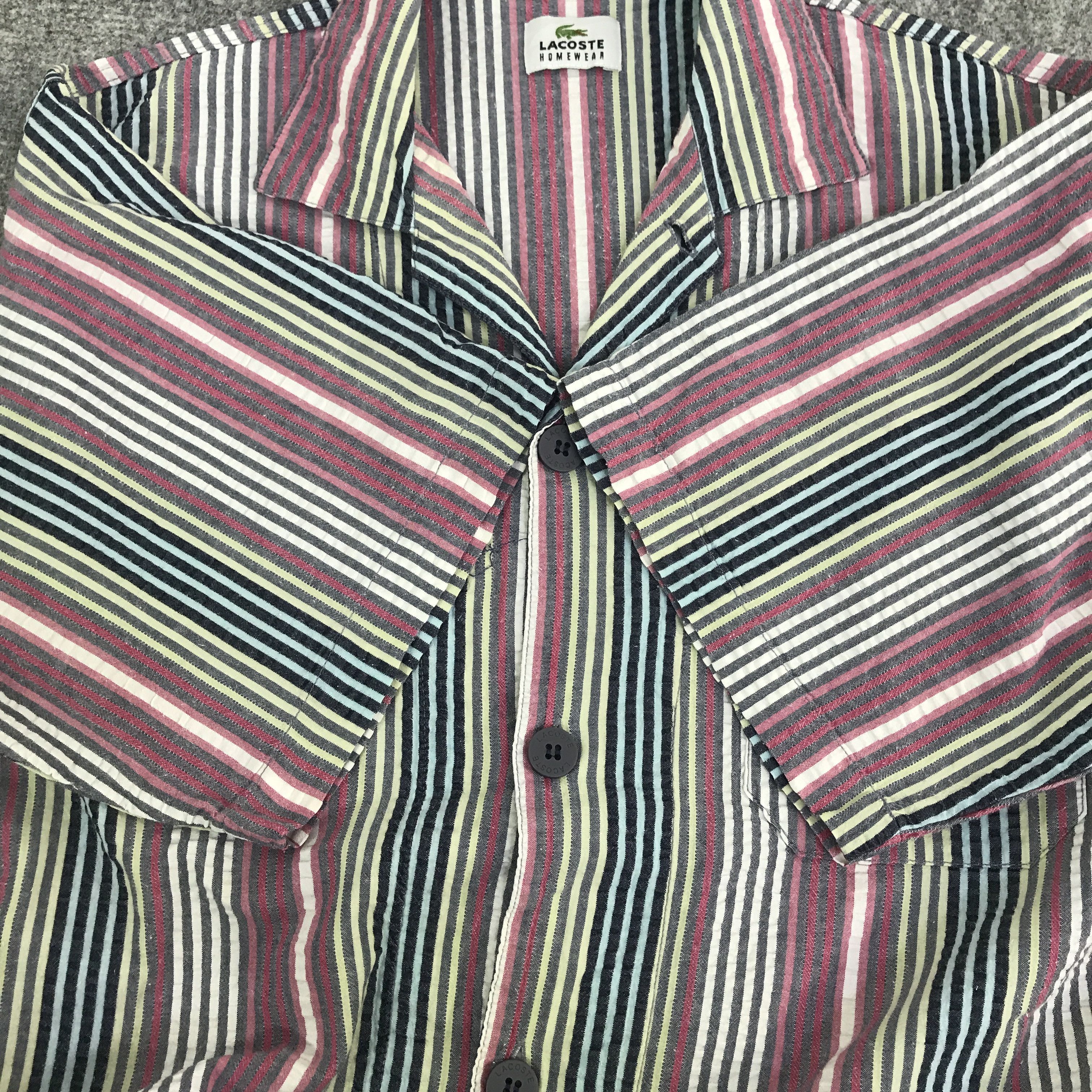 Lacoste Lacoste menswear multicolour button up shirts K93B21 Size US M / EU 48-50 / 2 - 6 Thumbnail