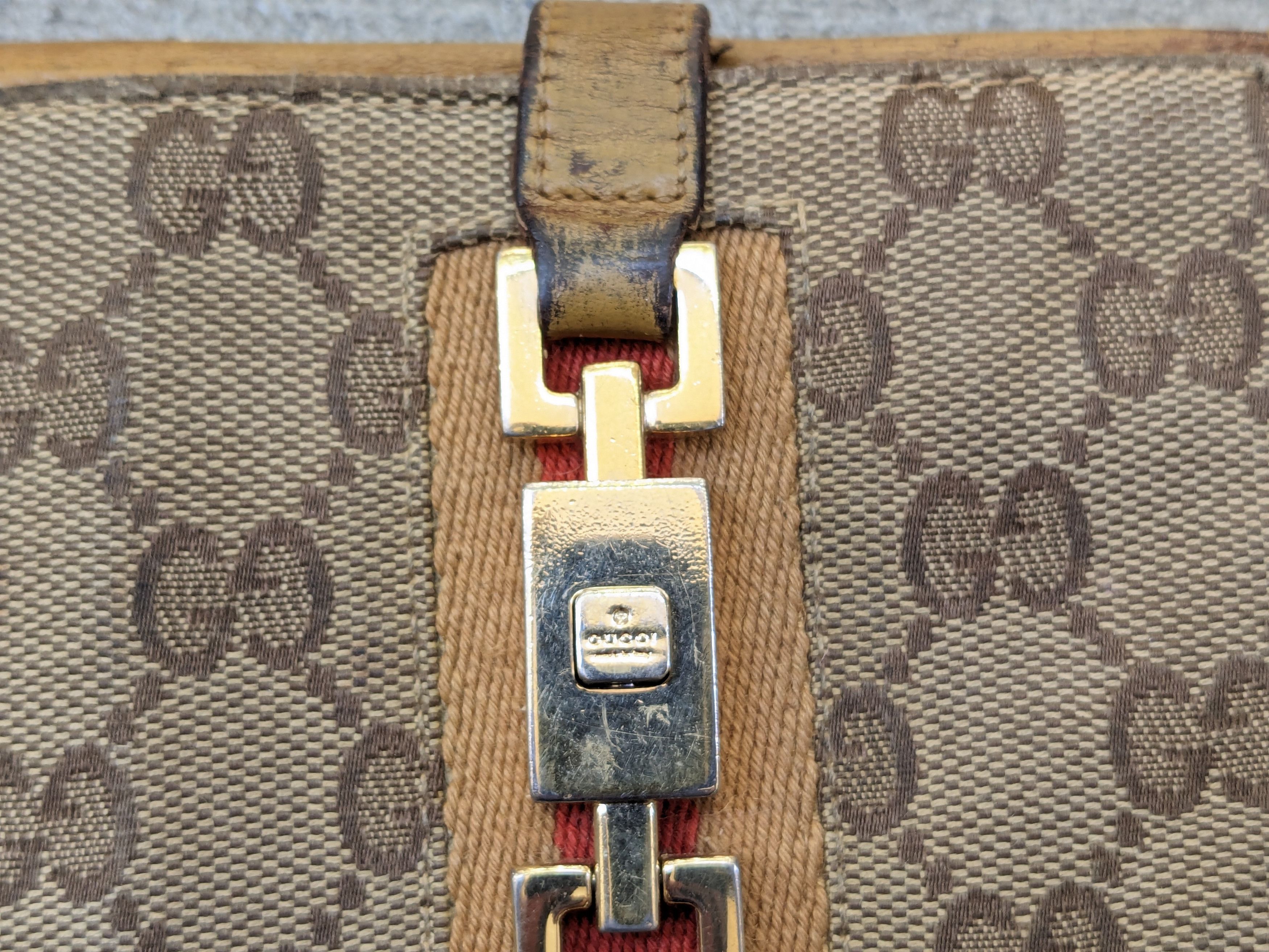 Gucci Gucci Wallet Monogram Canvas Logo Brown Bifold Size ONE SIZE - 4 Thumbnail