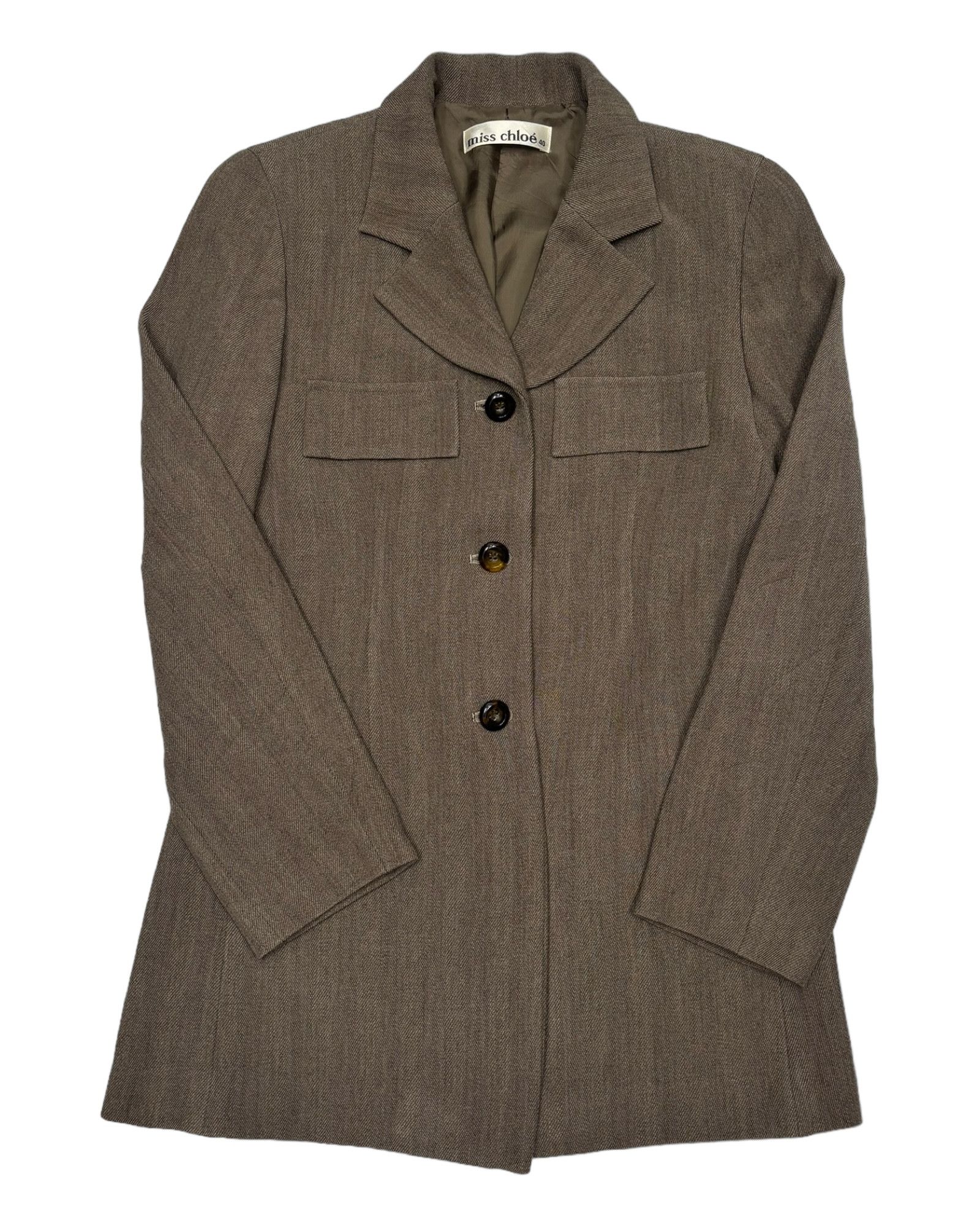 Chloe VINTAGE MISS CHLOE BUTTON JACKET Size S / US 4 / IT 40 - 3 Thumbnail