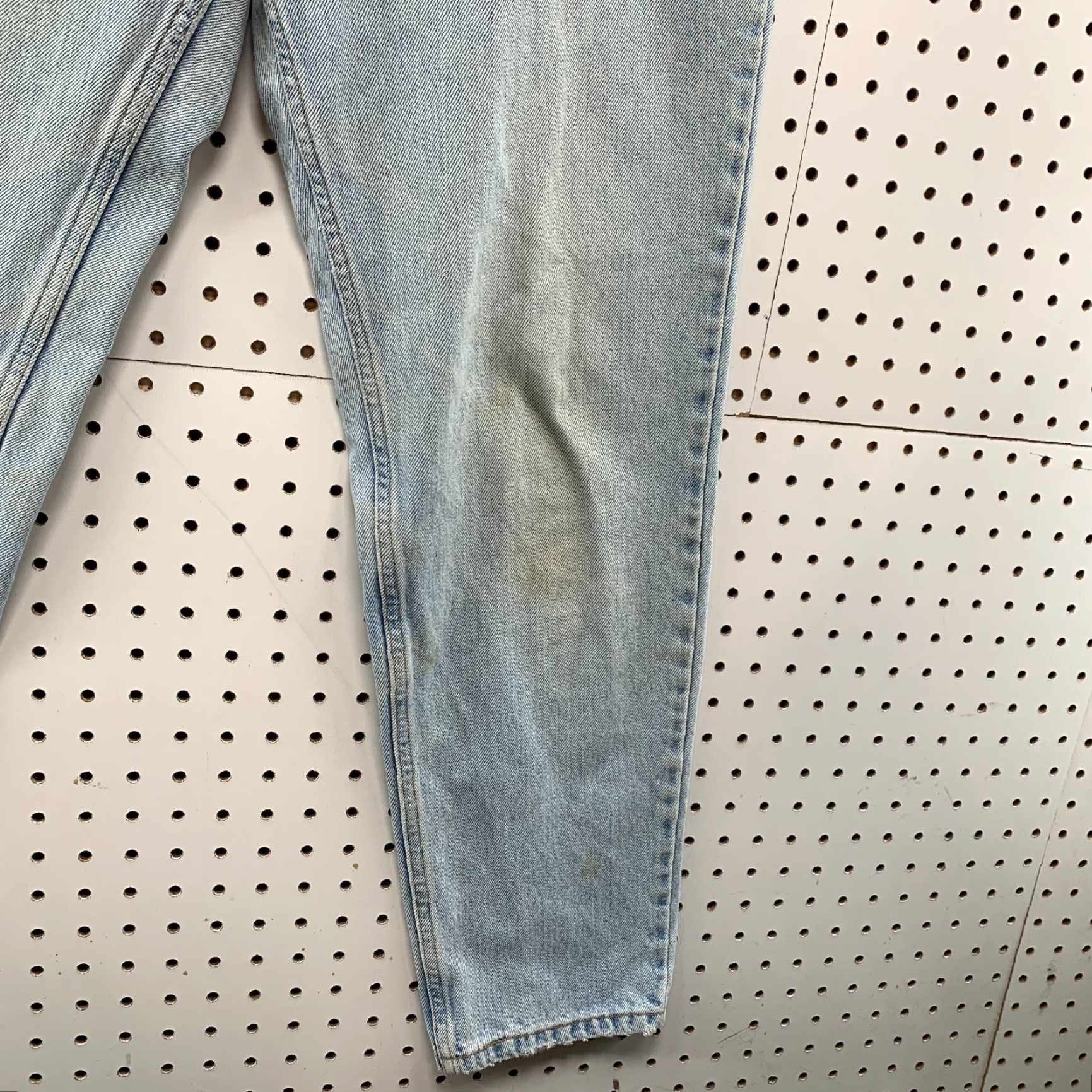 Levi's VINTAGE Levi's Jeans 550 Blue Denim Women's Size 12 29x29 Tapered Relaxed Fits 90s Mens Womens Size 34" / US 12 / IT 48 - 6 Thumbnail
