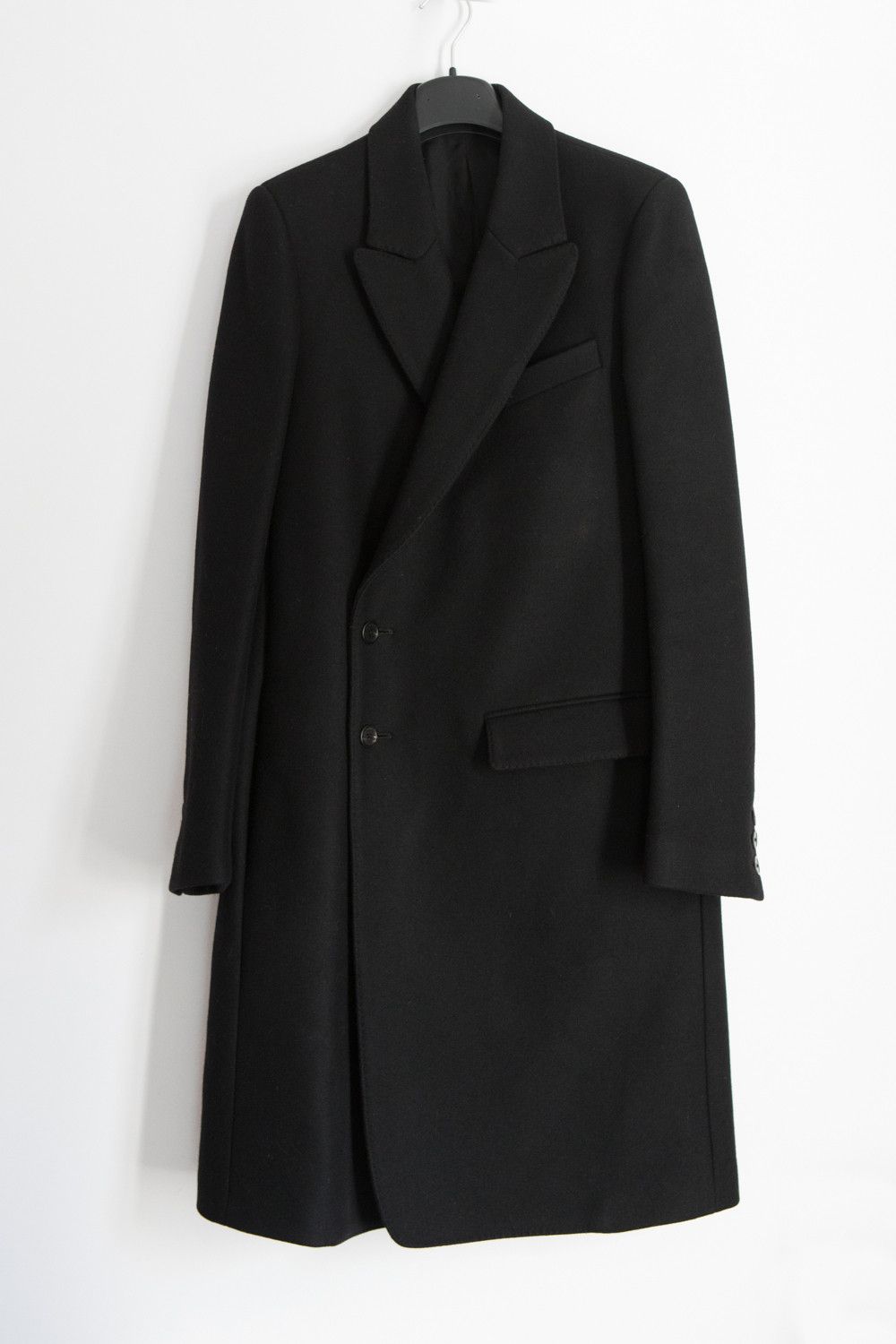 Ann Demeulemeester COAT CAPPOTTO BLACK Size US S / EU 44-46 / 1 - 1 Thumbnail