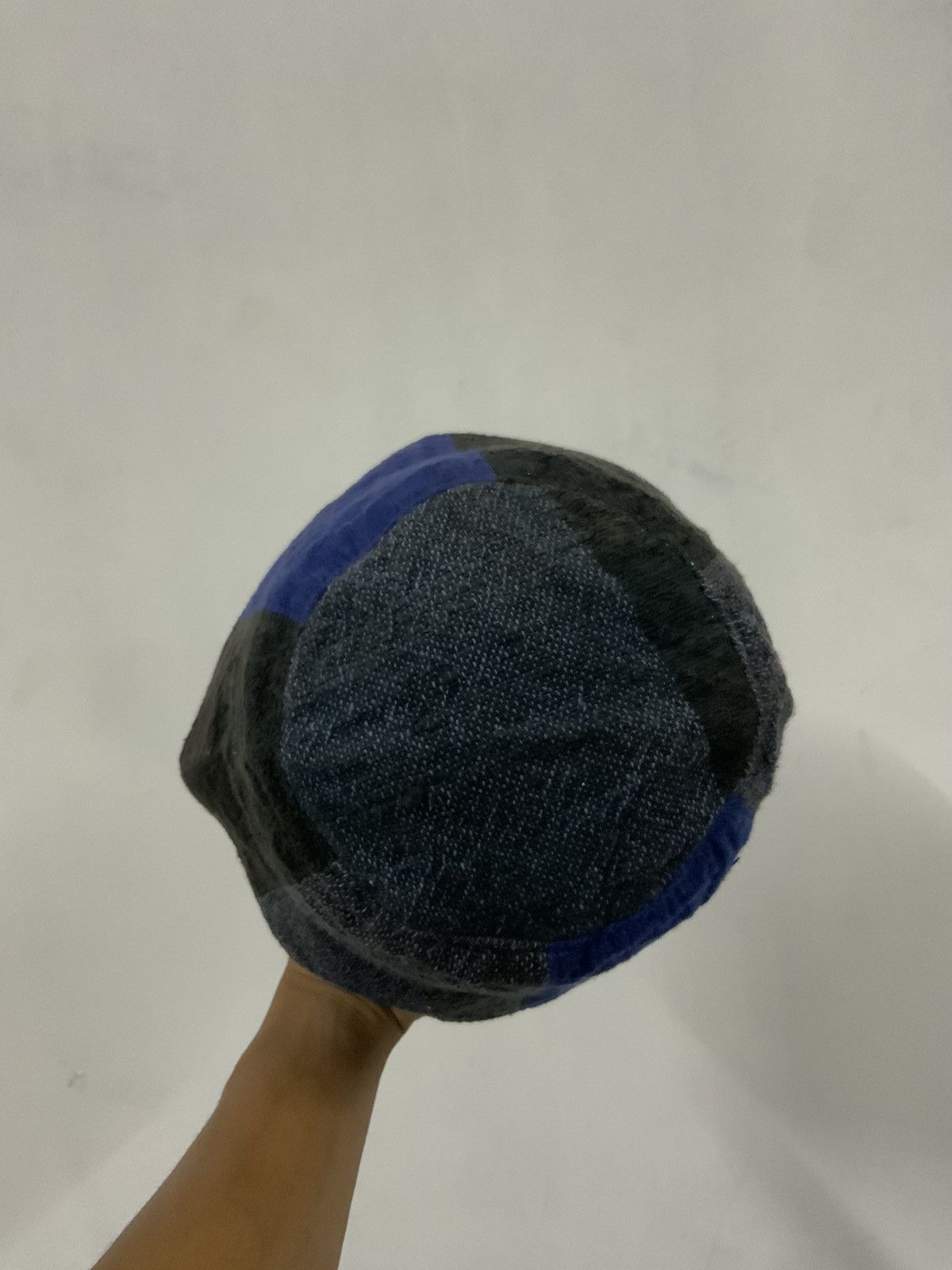 Japanese Brand Patchwork Outdoor Indigo Bucket Hat Size ONE SIZE - 5 Thumbnail