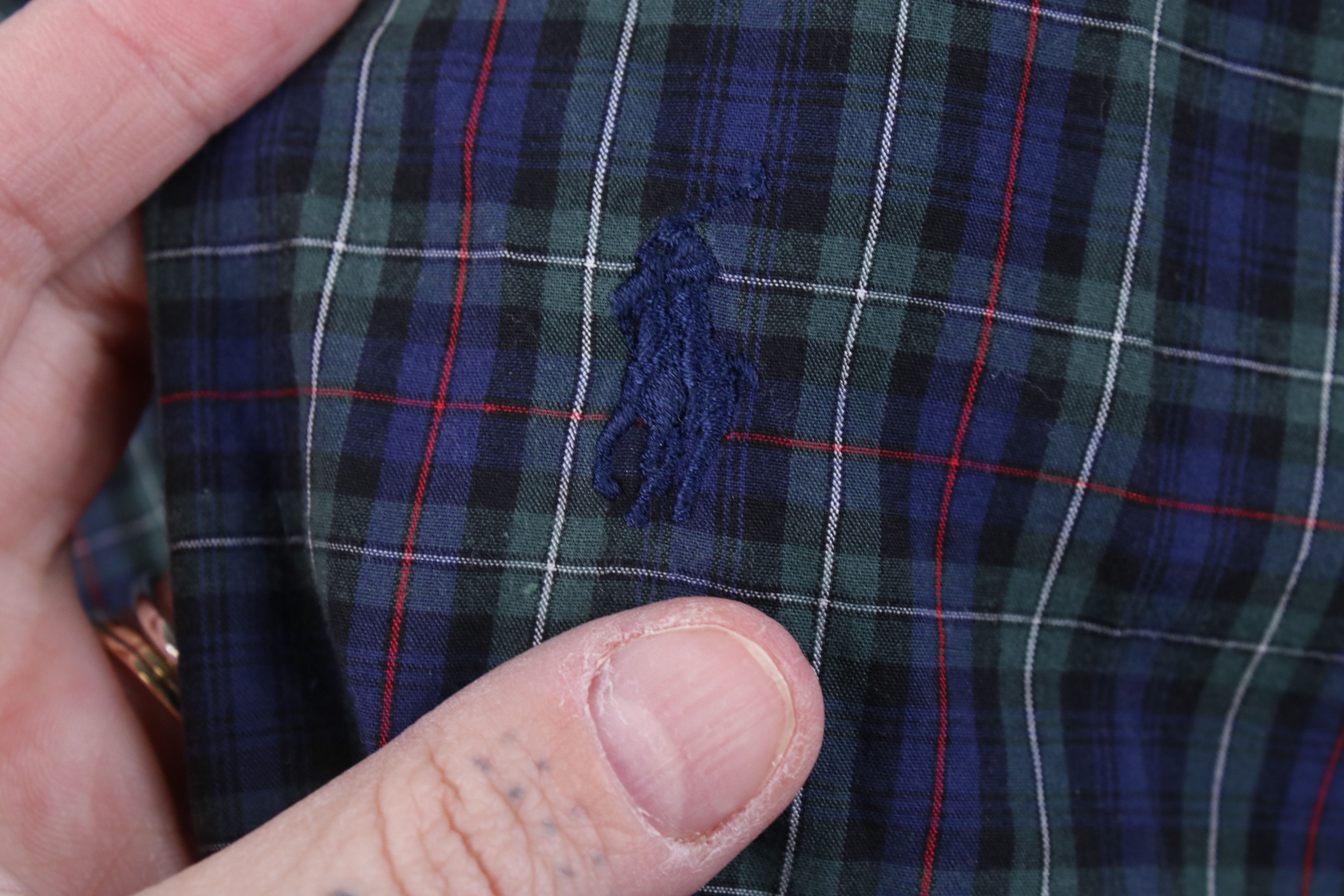 Polo Ralph Lauren Vintage 90s Ralph Lauren Button Down Shirt Plaid Cotton Size US XXL / EU 58 / 5 - 4 Thumbnail