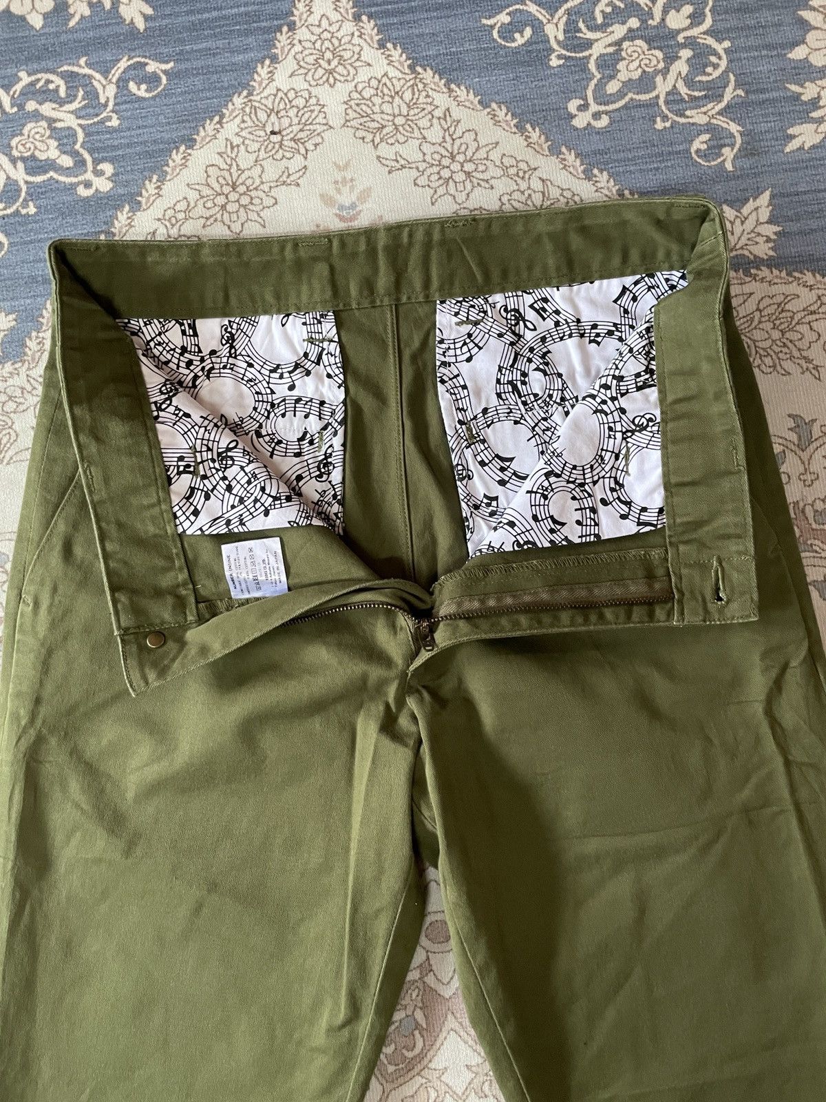 Number (N)ine Number nine Cropped military denim fatigue size 3 designer Size US 30 / EU 46 - 6 Thumbnail