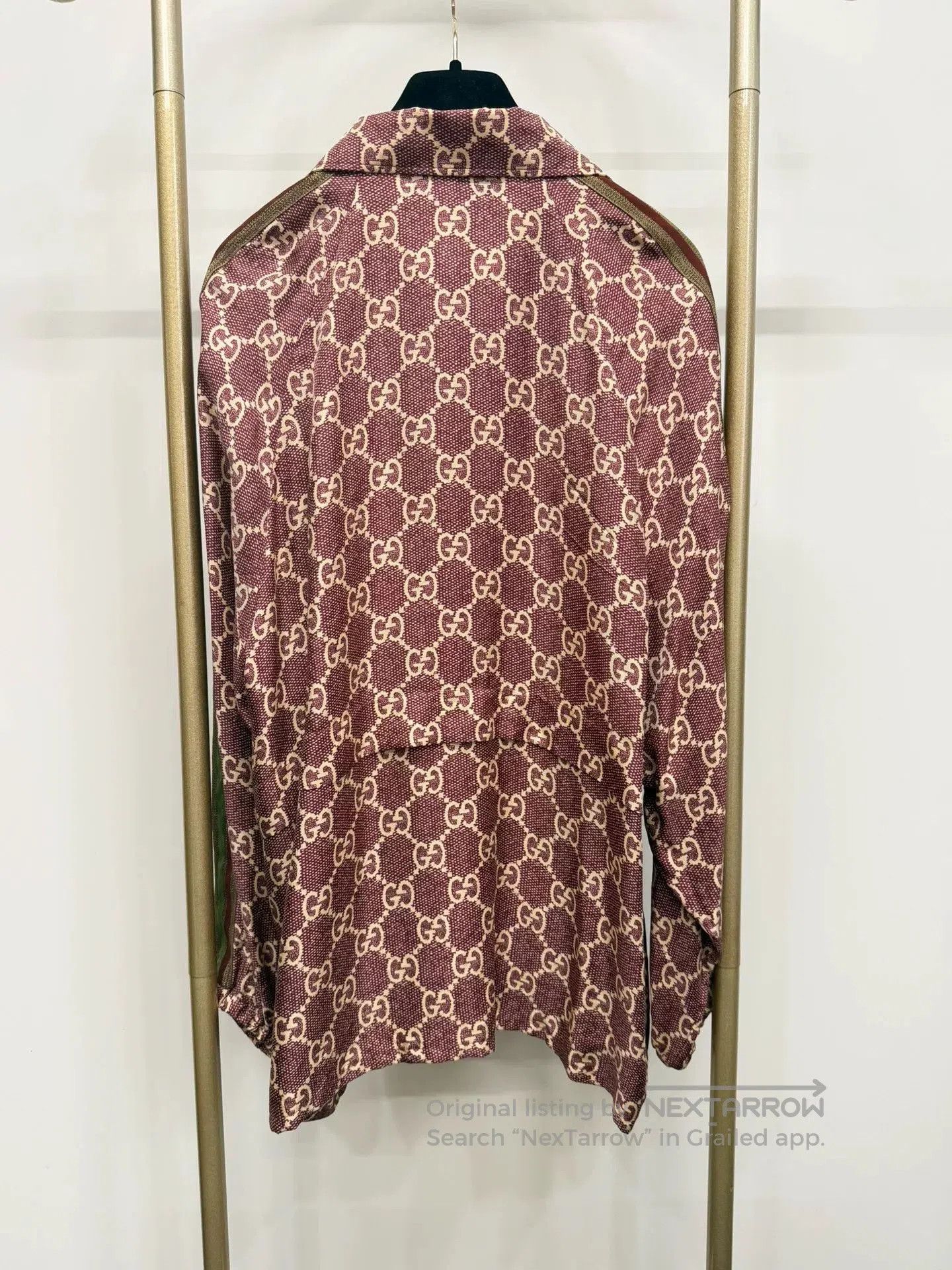 Gucci Gucci Silk Monogram Jacket XXS. Size XXS / US 00 / IT 34 - 2 Thumbnail
