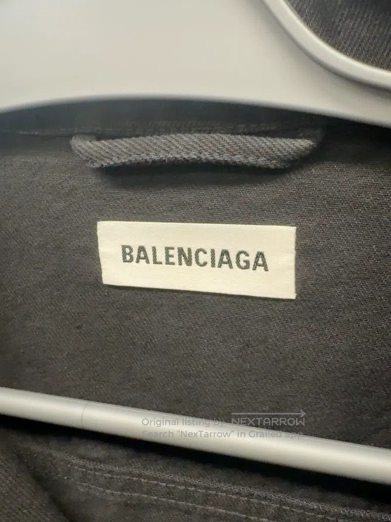 Balenciaga Balenciaga Denim Jacket Size XS / US 0-2 / IT 36-38 - 3 Thumbnail