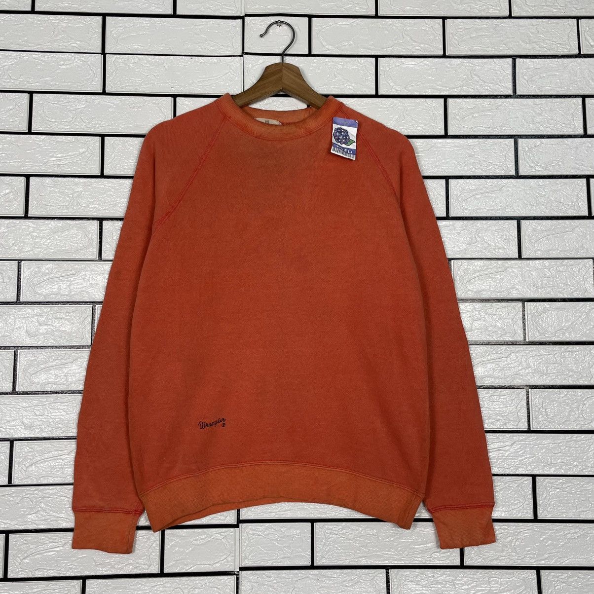 Wrangler Vintage Wrangler Plain Sweatshirt Size US S / EU 44-46 / 1 - 1 Thumbnail