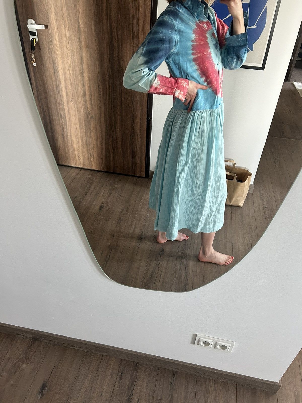 Thom Browne Thom Browne tie dye maxi dress summer S-M Size S / US 4 / IT 40 - 12 Thumbnail