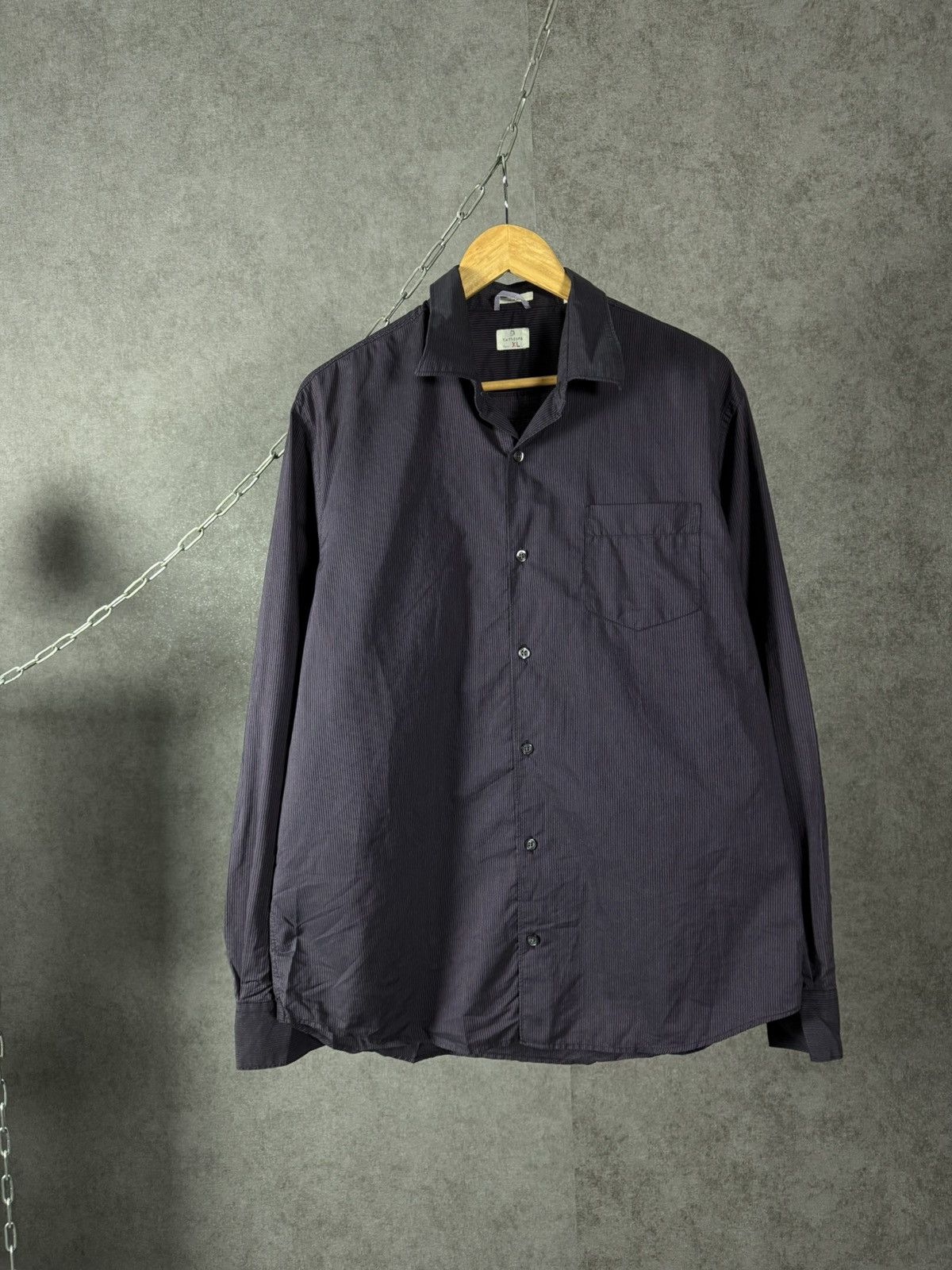 Hartford Hartford luxury designer pocket shirt Size US XL / EU 56 / 4 - 1 Thumbnail