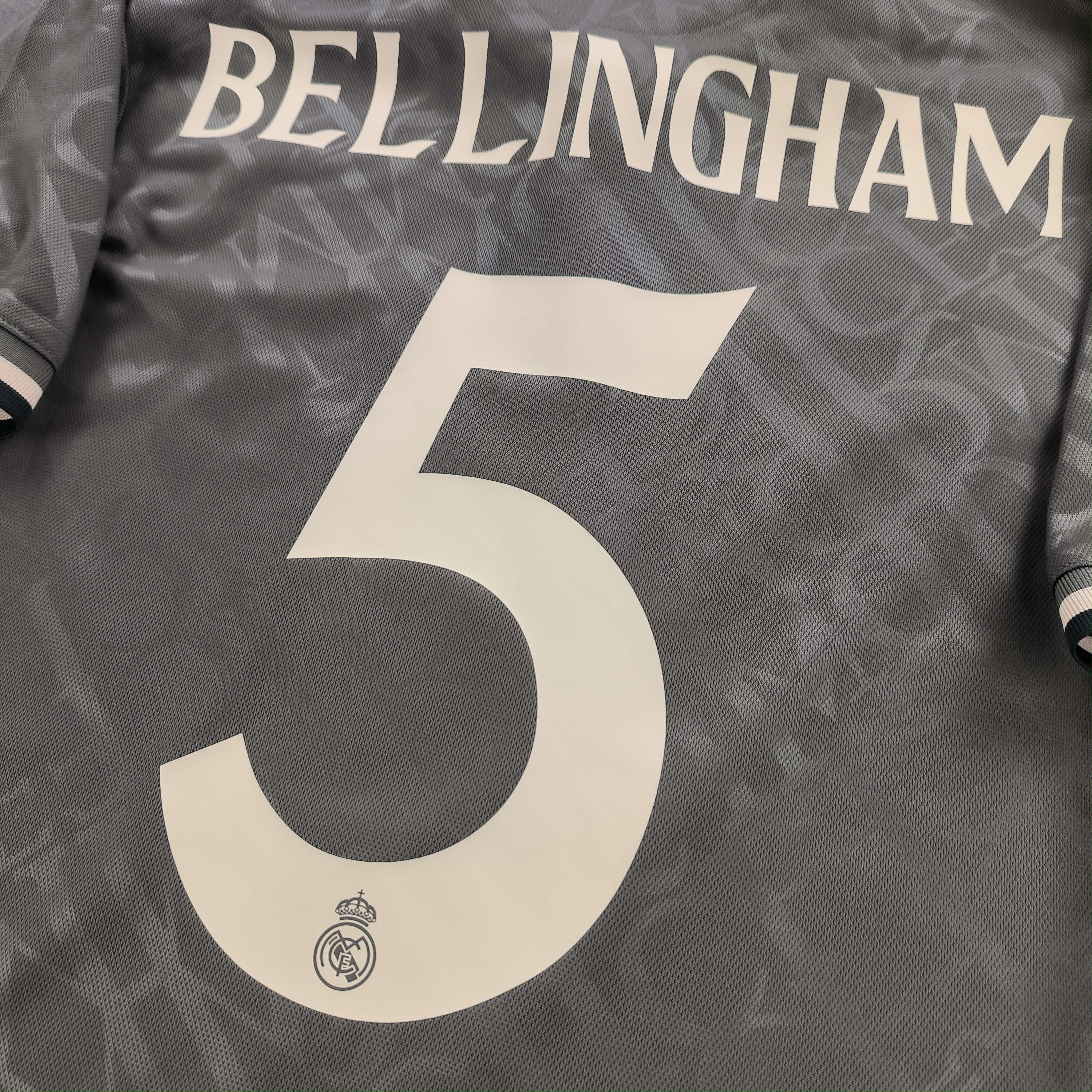 Adidas Real Madrid 2024-25 third UCL Bellingham football jersey XS Size US XS / EU 42 / 0 - 9 Thumbnail