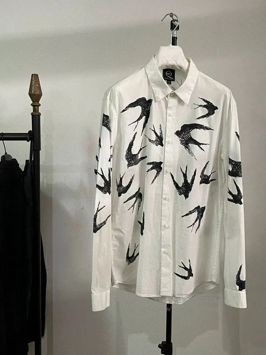 McQ Alexander McQueen Alexander McQueen Swallow Shirt Jacket. Size US M / EU 48-50 / 2 - 1 Thumbnail