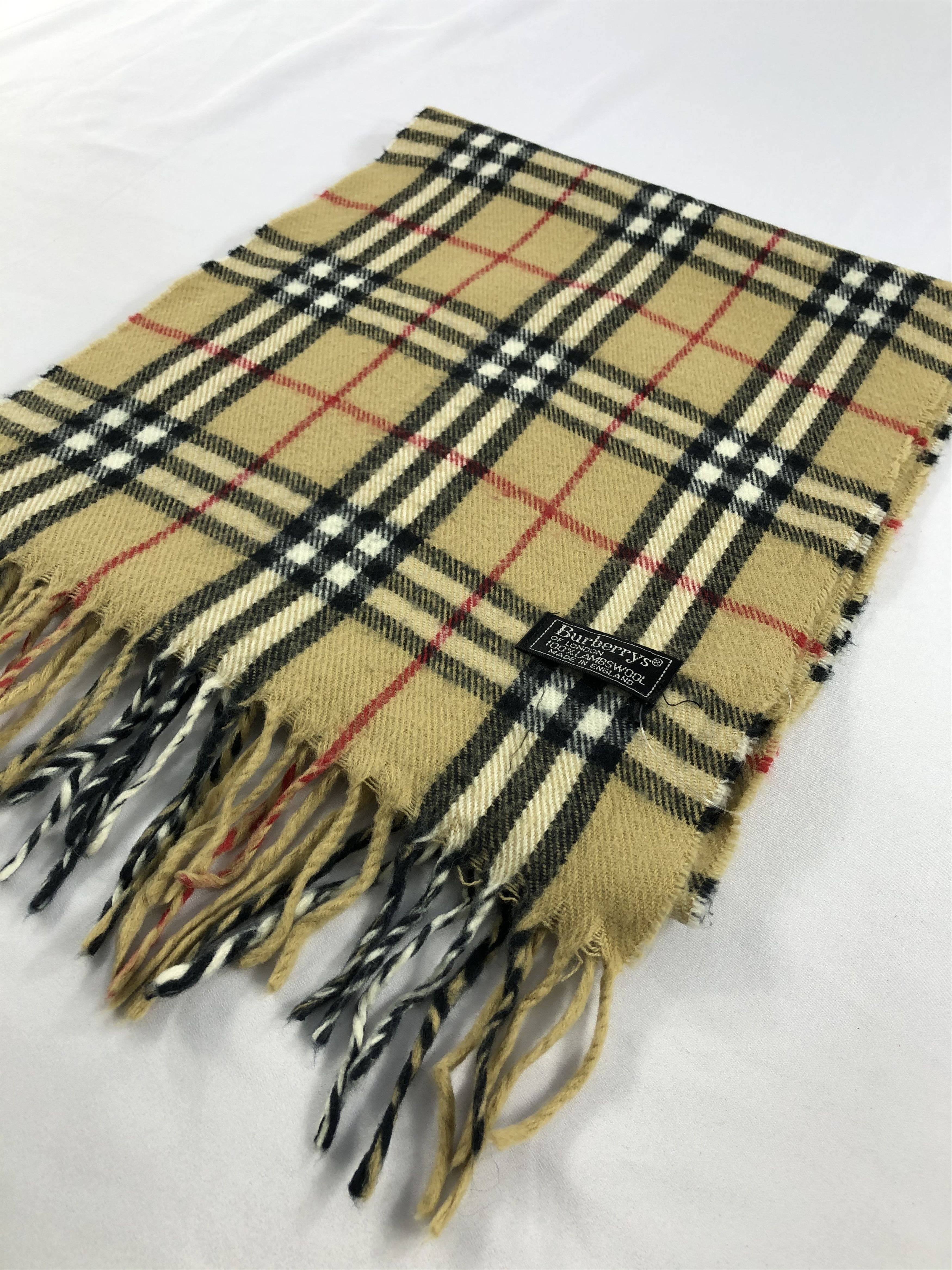 Burberry Vintage Burberry Scarf/Muffler/Neckwear MF1682 Size ONE SIZE - 3 Thumbnail
