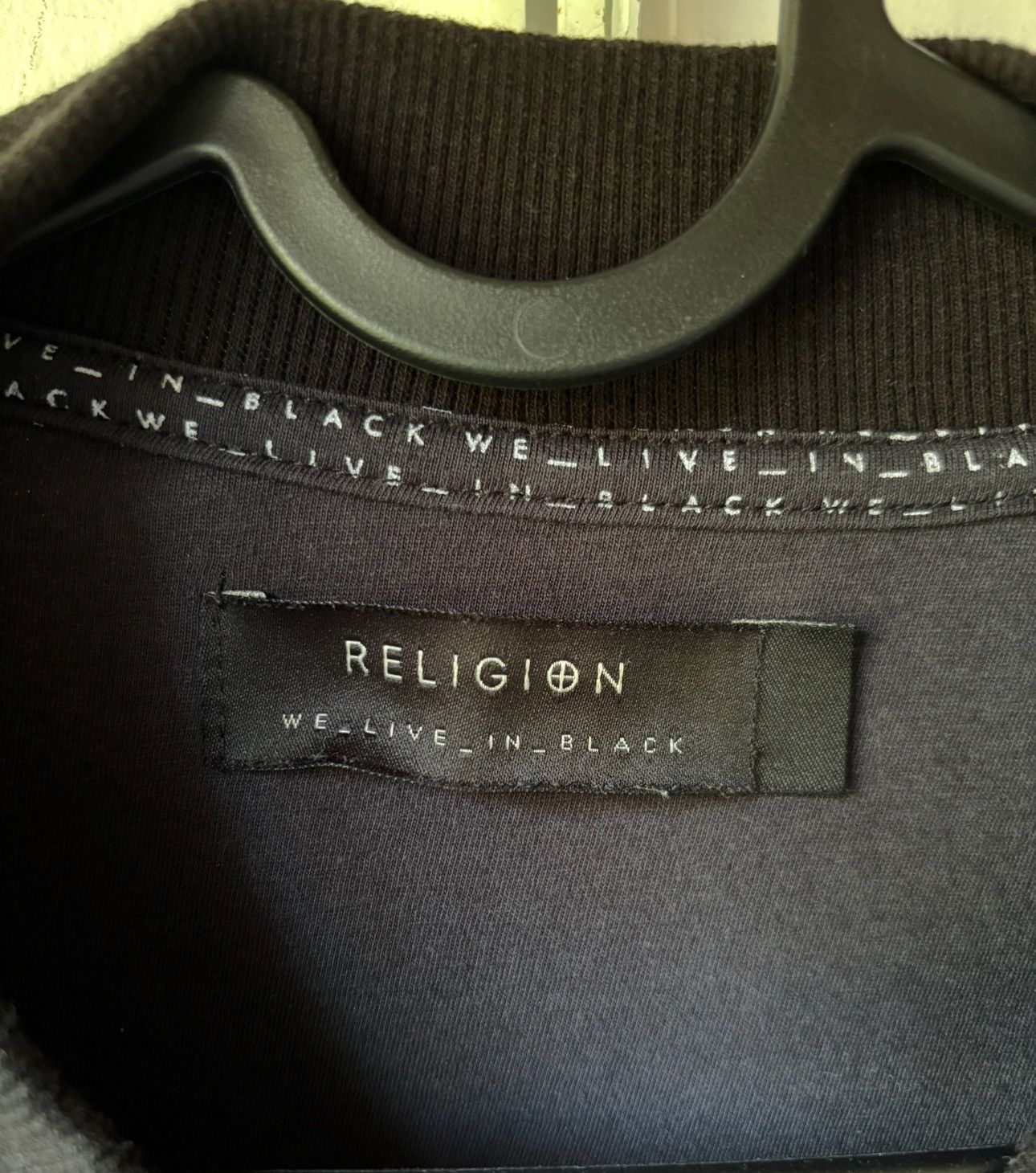 Other Religion We live in black T Shirt Skull Over Print Size L Size US M / EU 48-50 / 2 - 11 Thumbnail