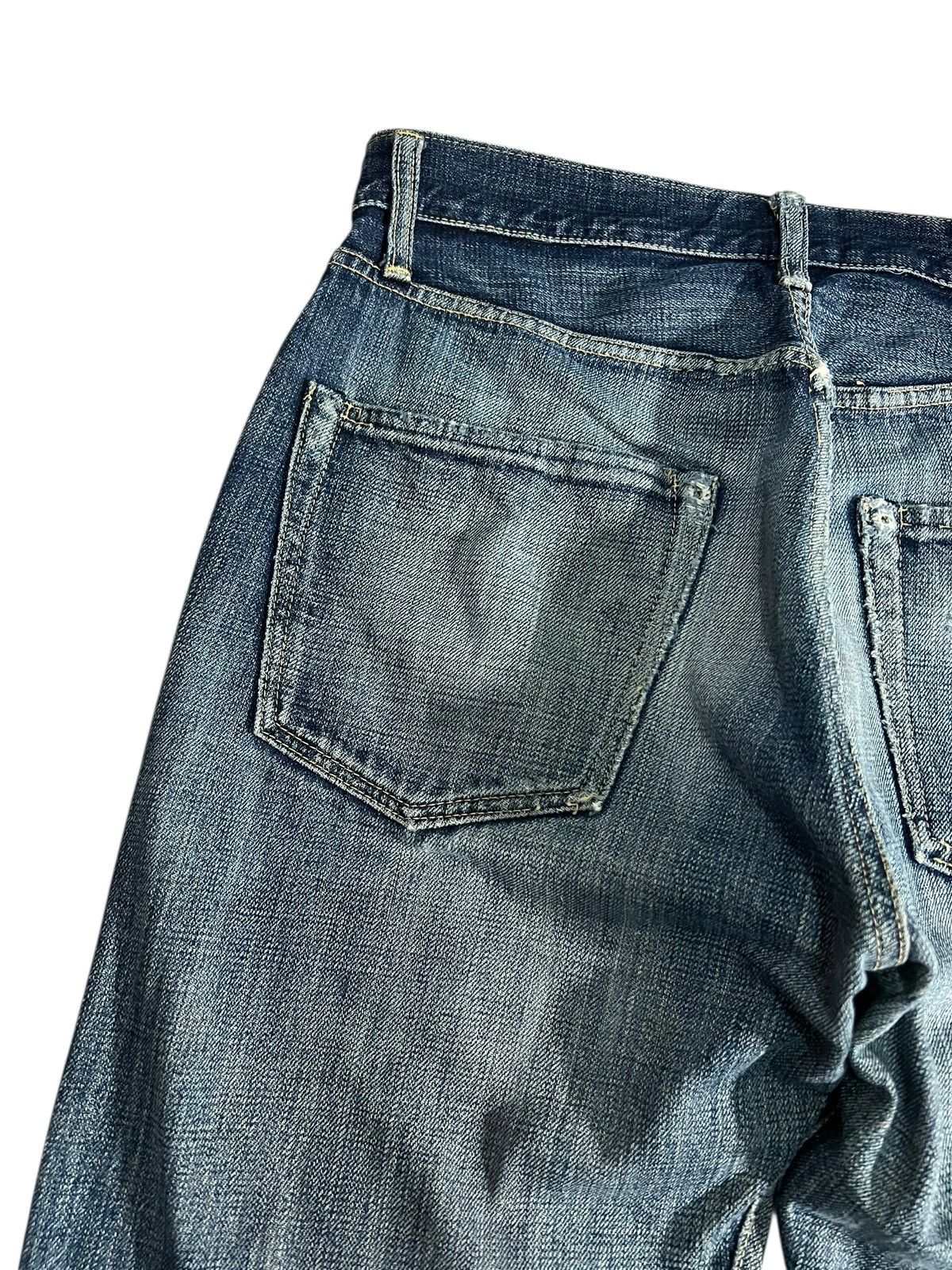 OMNIGOD Vintage Selvedge Omnigod Distress Faded Jean Size US 29 - 15 Thumbnail