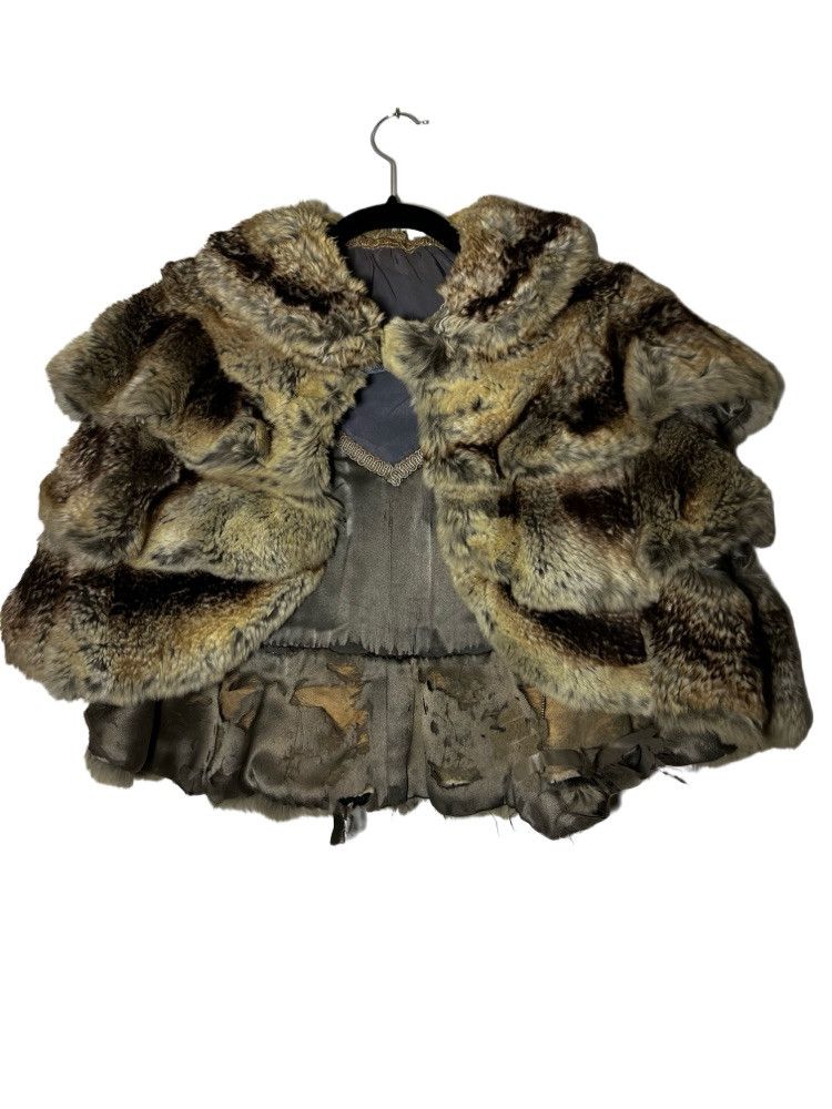 Other × Vintage Vintage 1920's-1930's Chinchilla Fur Stole Wrap - Cape Size ONE SIZE - 1 Thumbnail