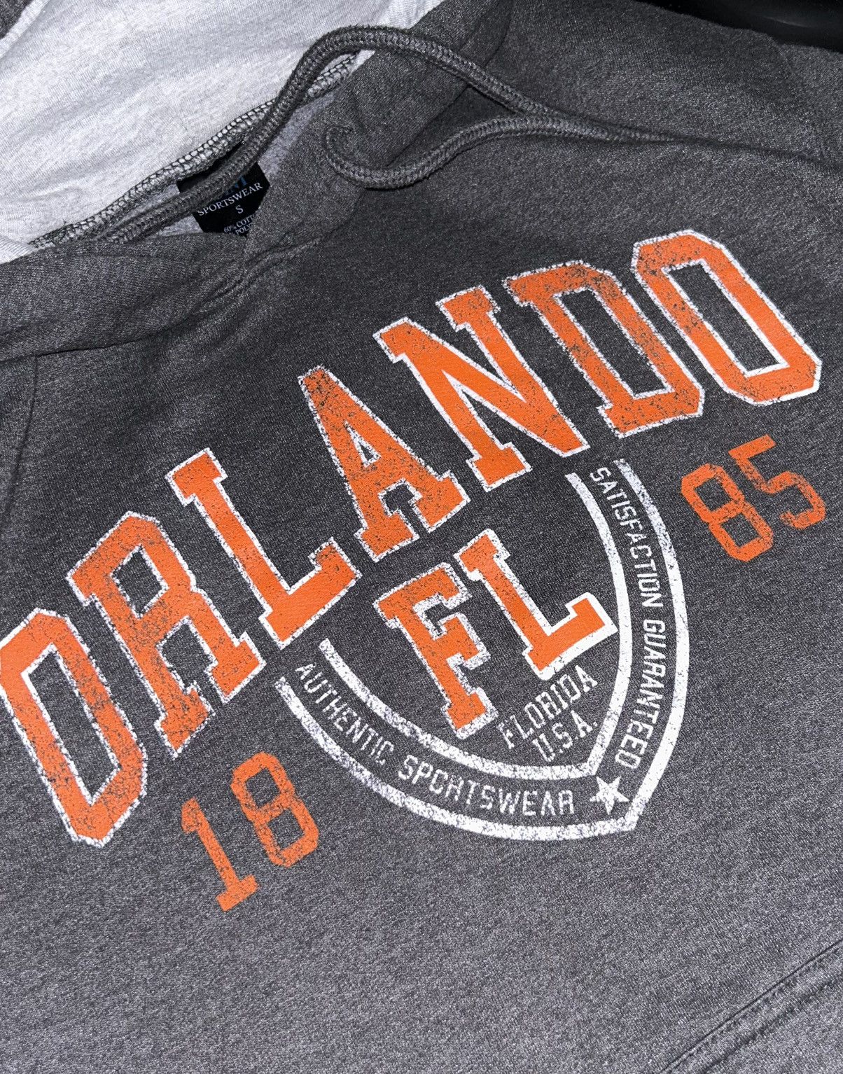 Other Orlando Florida Grey Hoodie Size US S / EU 44-46 / 1 - 4 Thumbnail