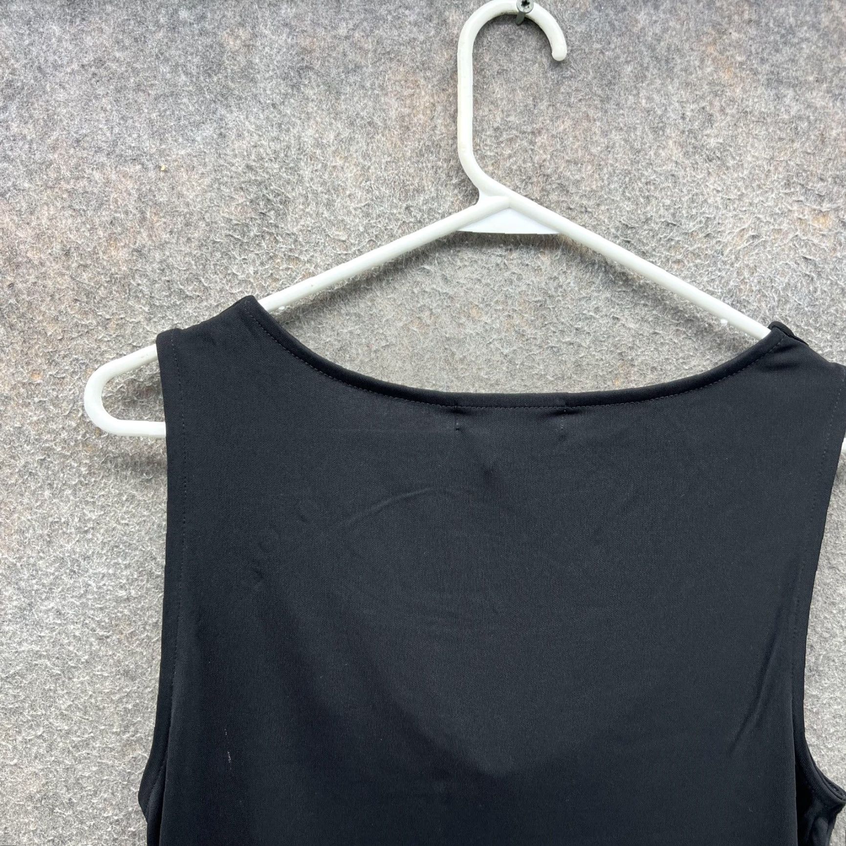 Ralph Lauren Lauren Ralph Lauren Tank Top Womens Medium Black Cowl Neck Sleeveless Jersey Size M / US 6-8 / IT 42-44 - 5 Thumbnail