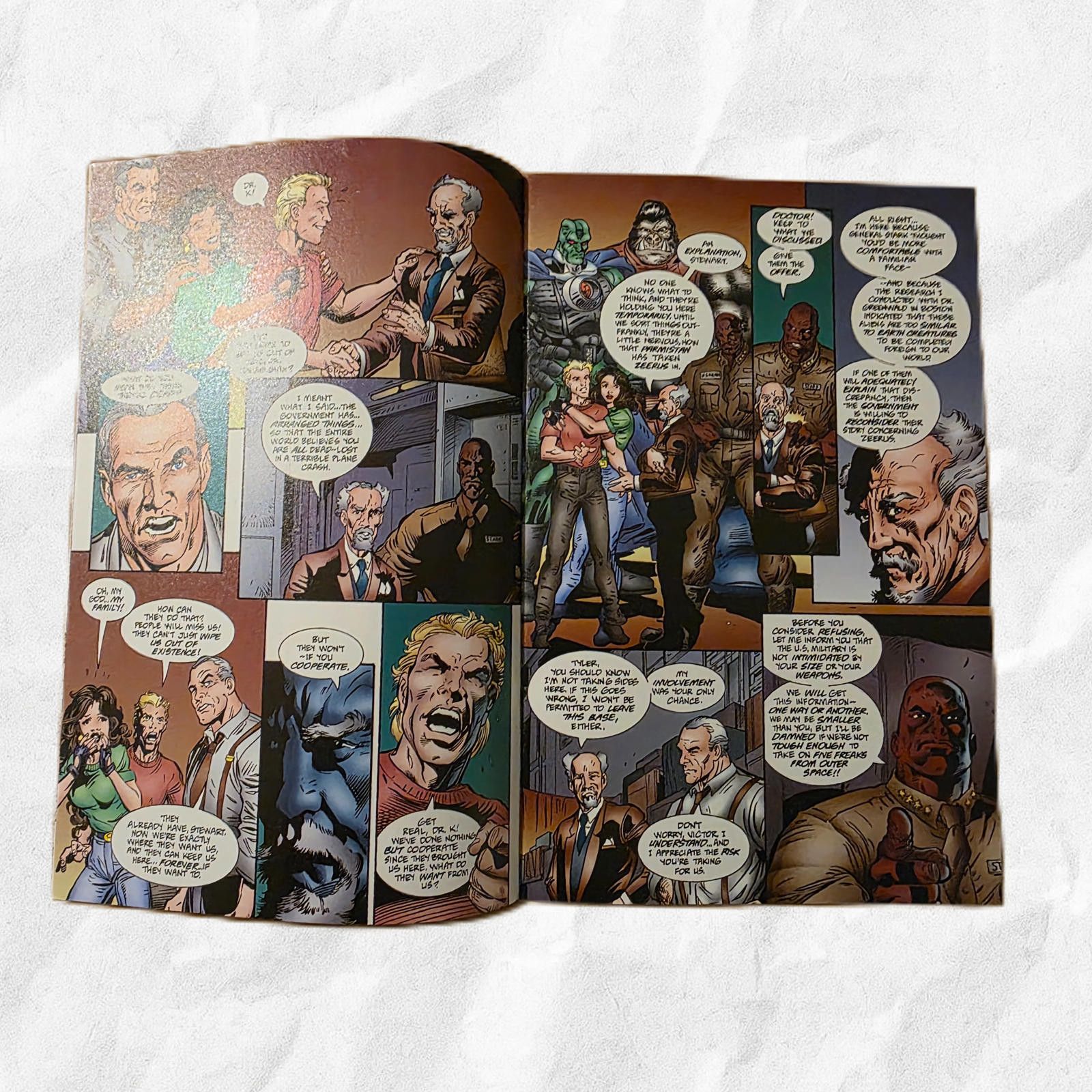 Other Primortals #1 NM 1995 Leonard Nimoy Tekno Comic (C) Size ONE SIZE - 4 Thumbnail