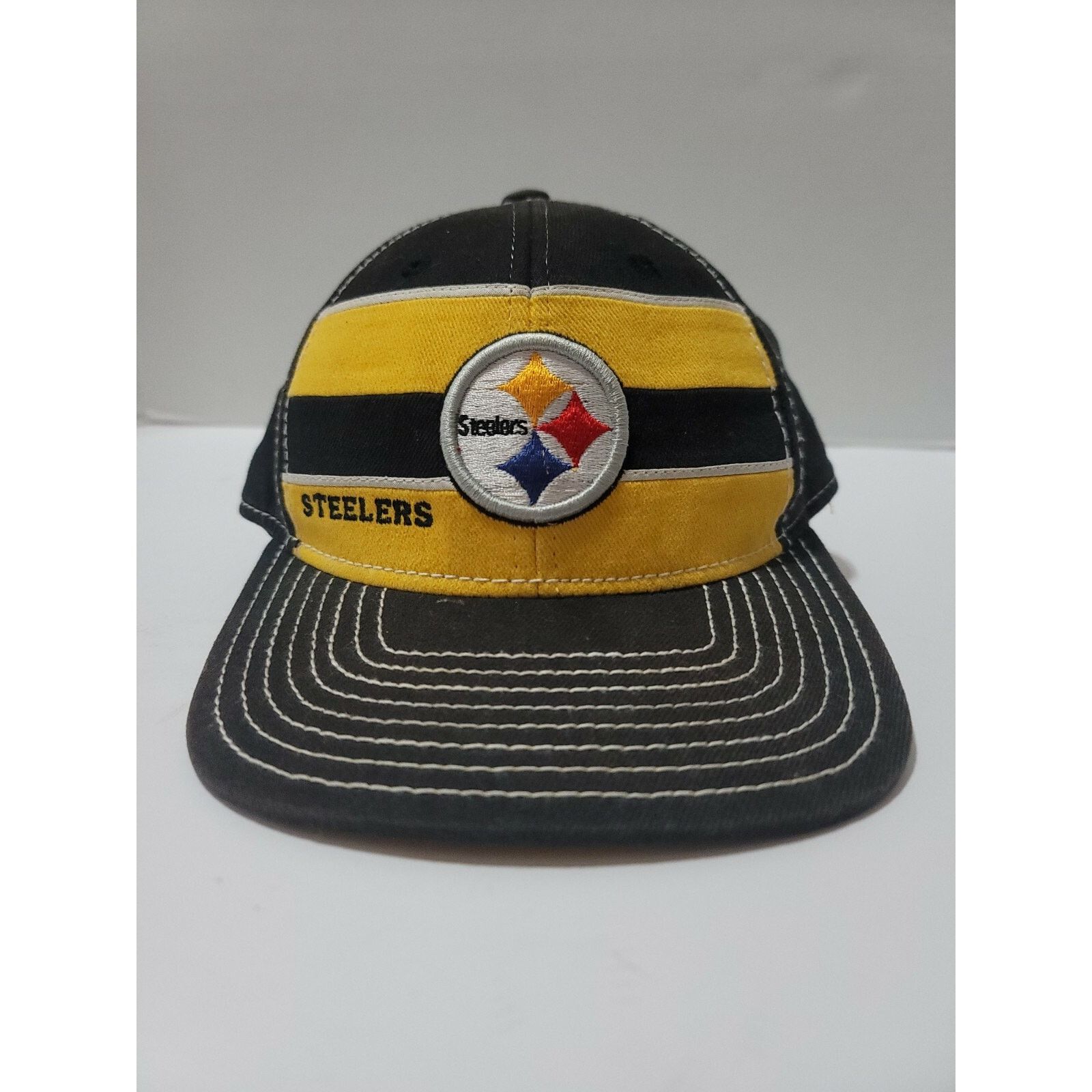 Reebok Pittsburgh Steelers Fitted Hat Reebok NFL Football FitMax Size ONE SIZE - 1 Thumbnail