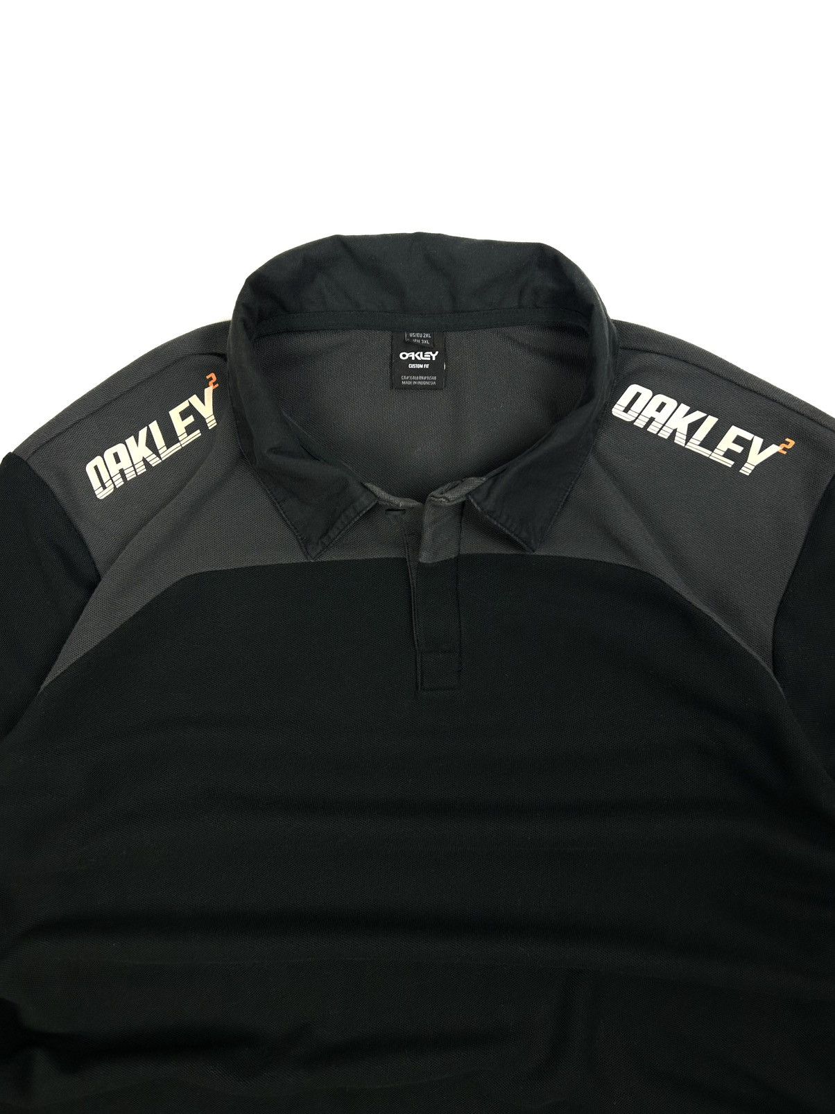 Oakley Vintage Oakley Thermonuclear Racing Team Rugby Shirt XXL Size US XXL / EU 58 / 5 - 7 Thumbnail
