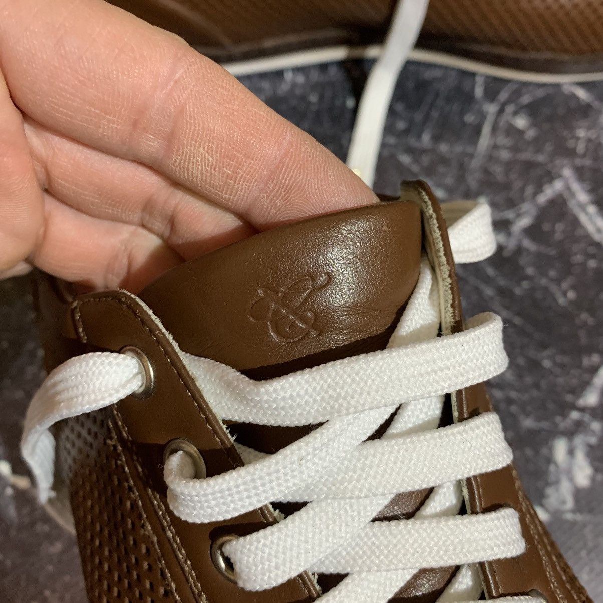 Canali Canali Leather men’s Sneakers Size 41 EU Size US 7.5 / EU 40-41 - 16 Thumbnail