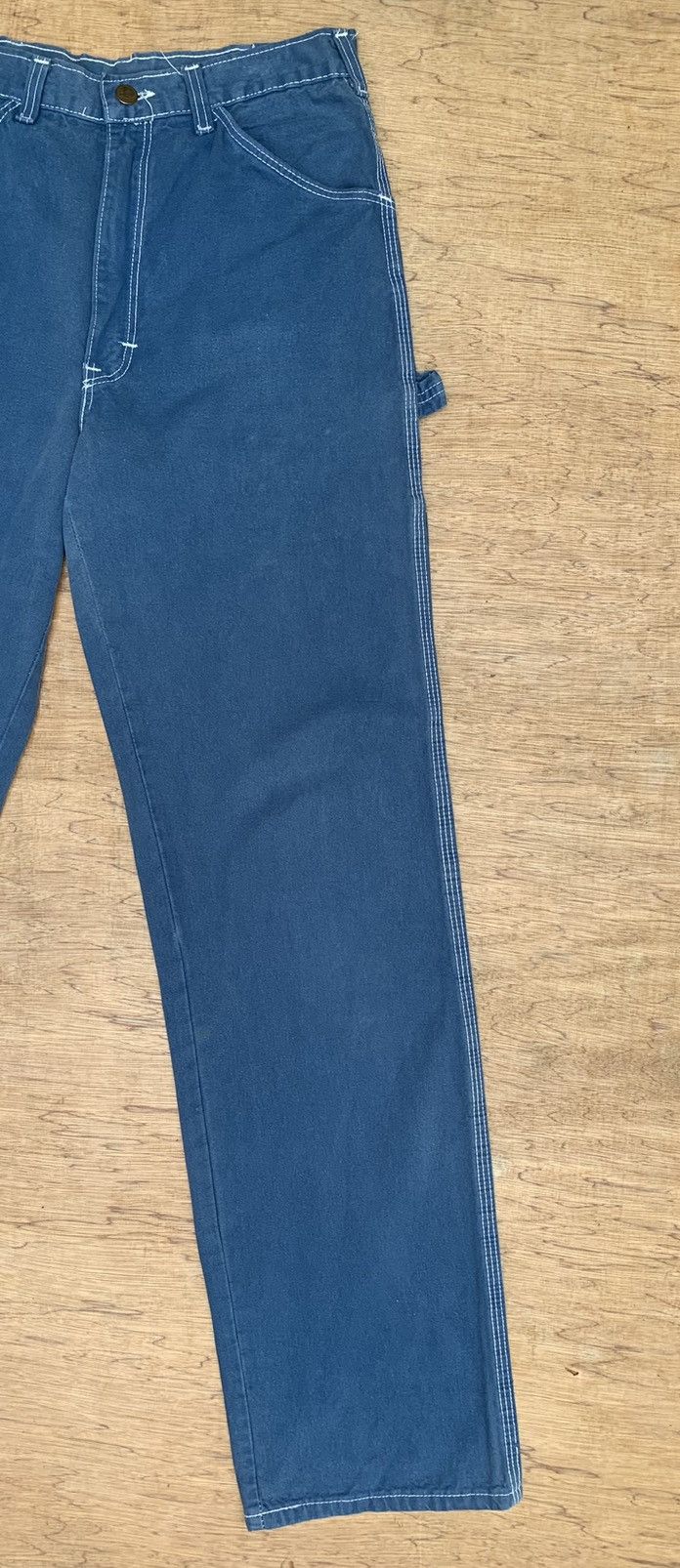 Dickies × Vintage Rare Vintage 70s-80s Dickies Talon42 Zipper Carpenter Pants Size US 28 / EU 44 - 10 Thumbnail