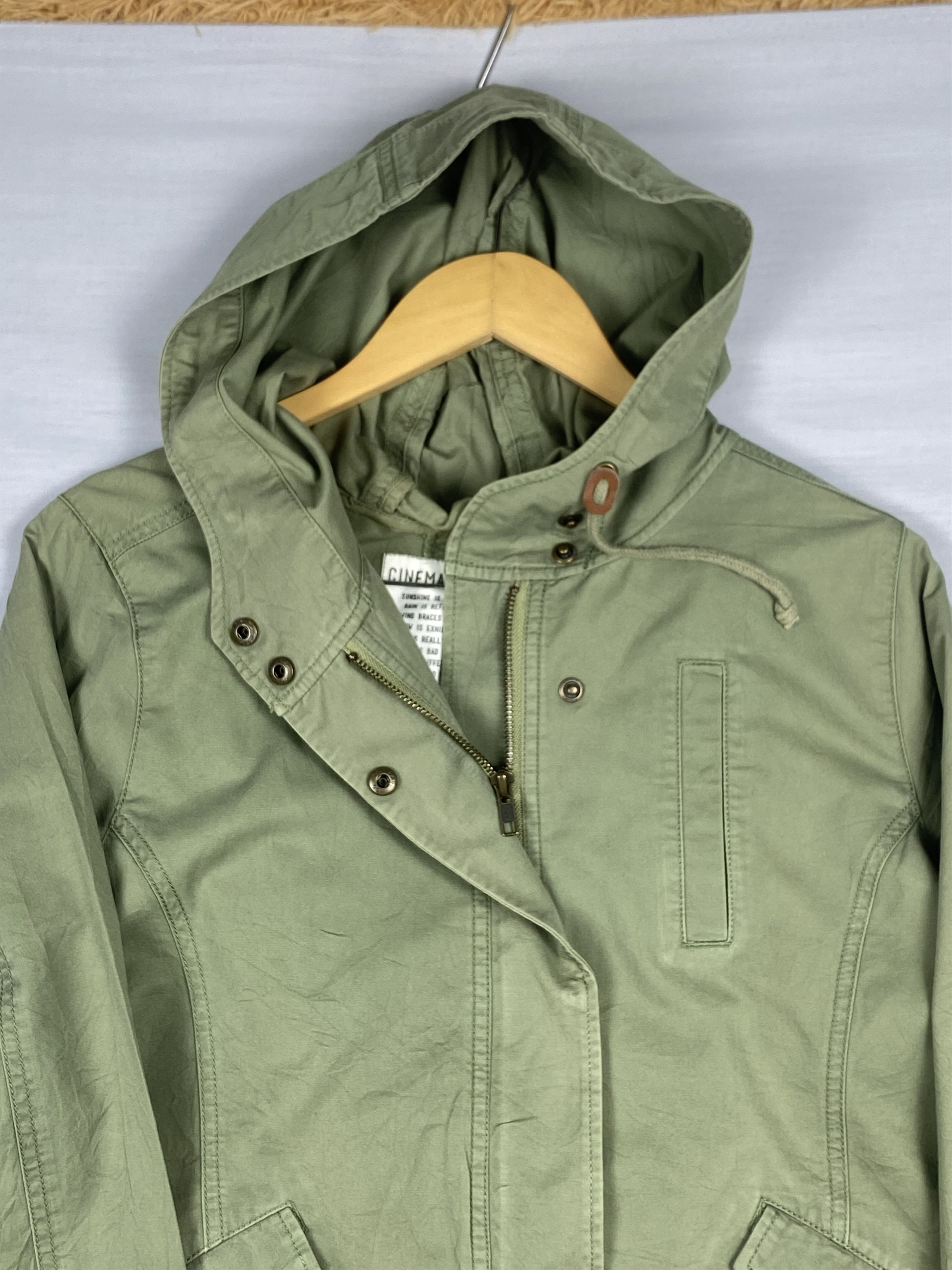 Japanese Brand Vintage Cinema Club Hoodie Zip Up Light Jacket Size US M / EU 48-50 / 2 - 2 Thumbnail