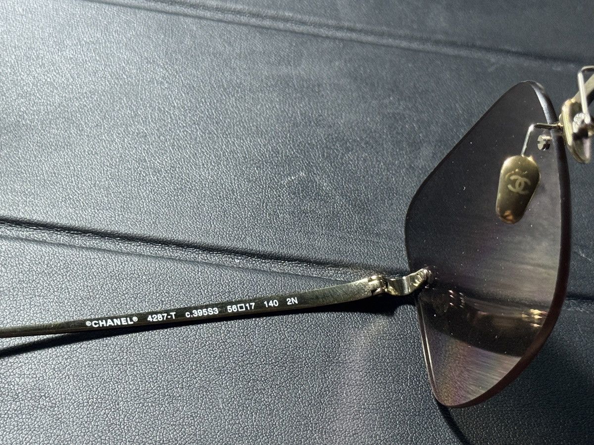 Chanel CHANEL SQUARE SUNGLASSES Size ONE SIZE - 6 Thumbnail