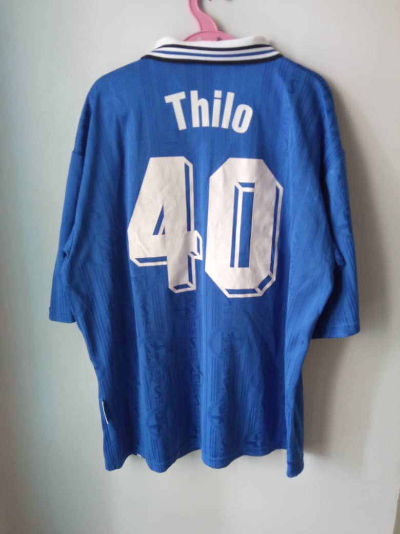 Adidas Schalke 1996-1997 Home Jersey Size US XL / EU 56 / 4 - 2 Thumbnail