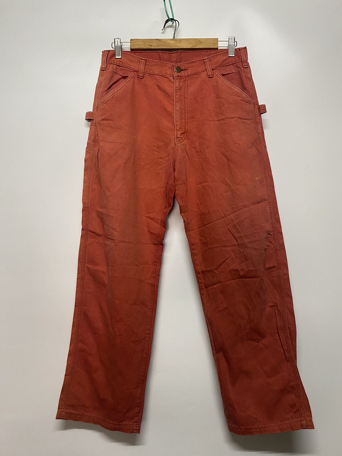 Carhartt × Japanese Brand Vintage Bobson Carpenter Cotton American Worker Jeans Size US 30 / EU 46 - 1 Thumbnail