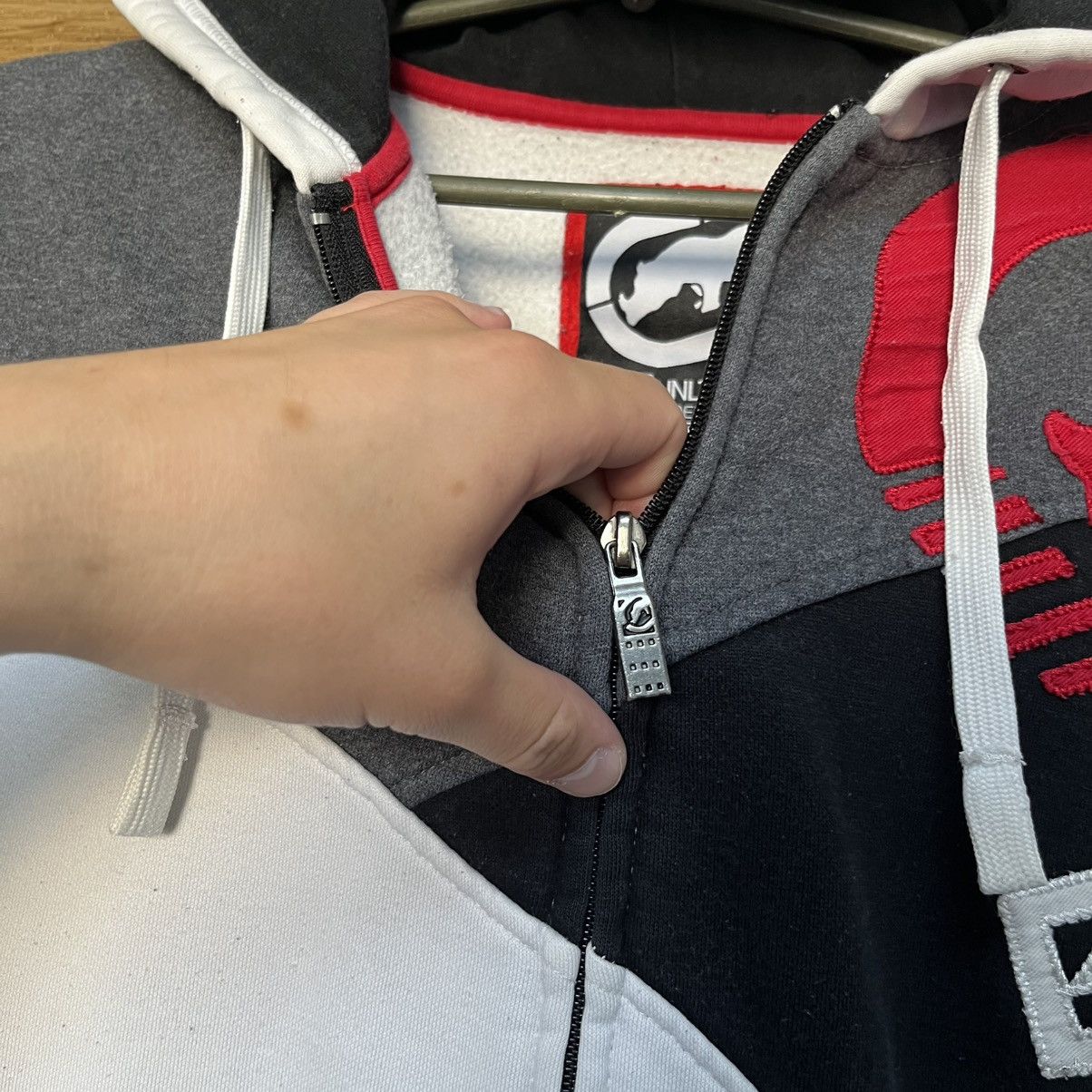 Ecko Unltd. Vintage Y2K Ecko UNLTD Zip Hoodie If Six Was Nine Style Size US M / EU 48-50 / 2 - 6 Thumbnail