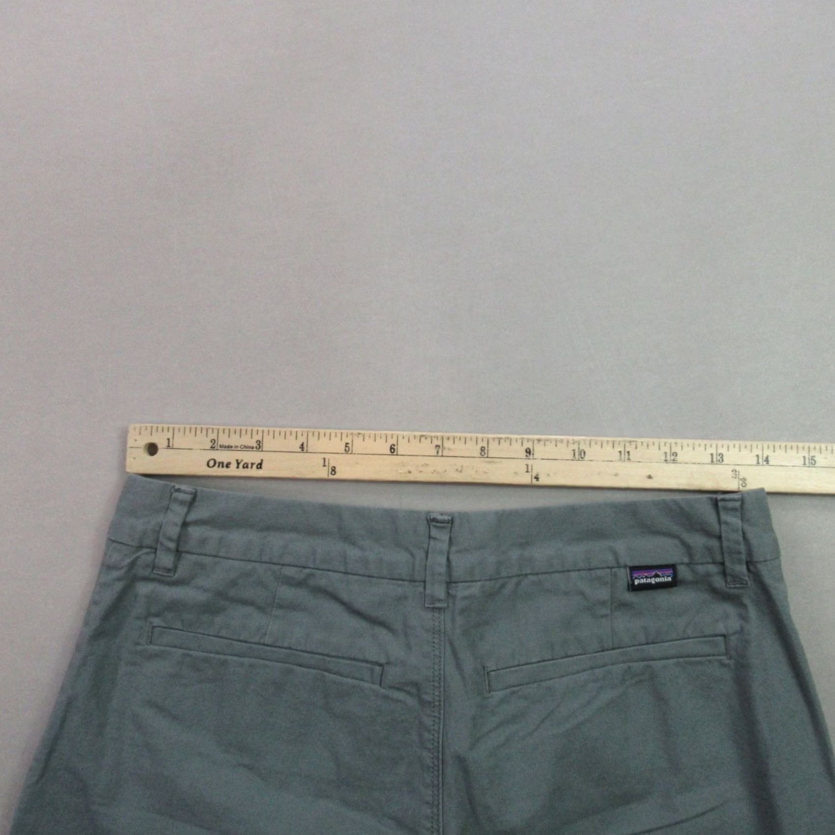 Patagonia Patagonia Shorts Womens 4 Chino Lightweight Hiking Pockets Casual Gray Size 27" / US 4 / IT 40 - 6 Thumbnail
