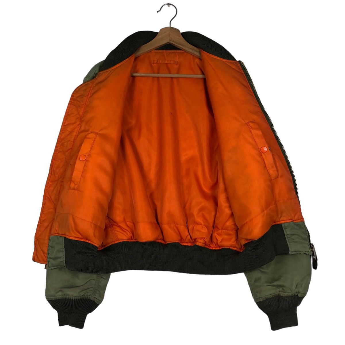 Vintage 🔥Riot Riot Vintage Reversible Bomber Ma-1 Jacket Wastop Size US M / EU 48-50 / 2 - 13 Thumbnail