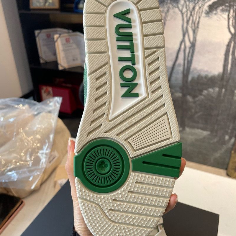 Louis Vuitton Louis Vuitton Colorful Leather Low-Top Sneakers -2508 Size US 6.5 / EU 39-40 - 7 Thumbnail