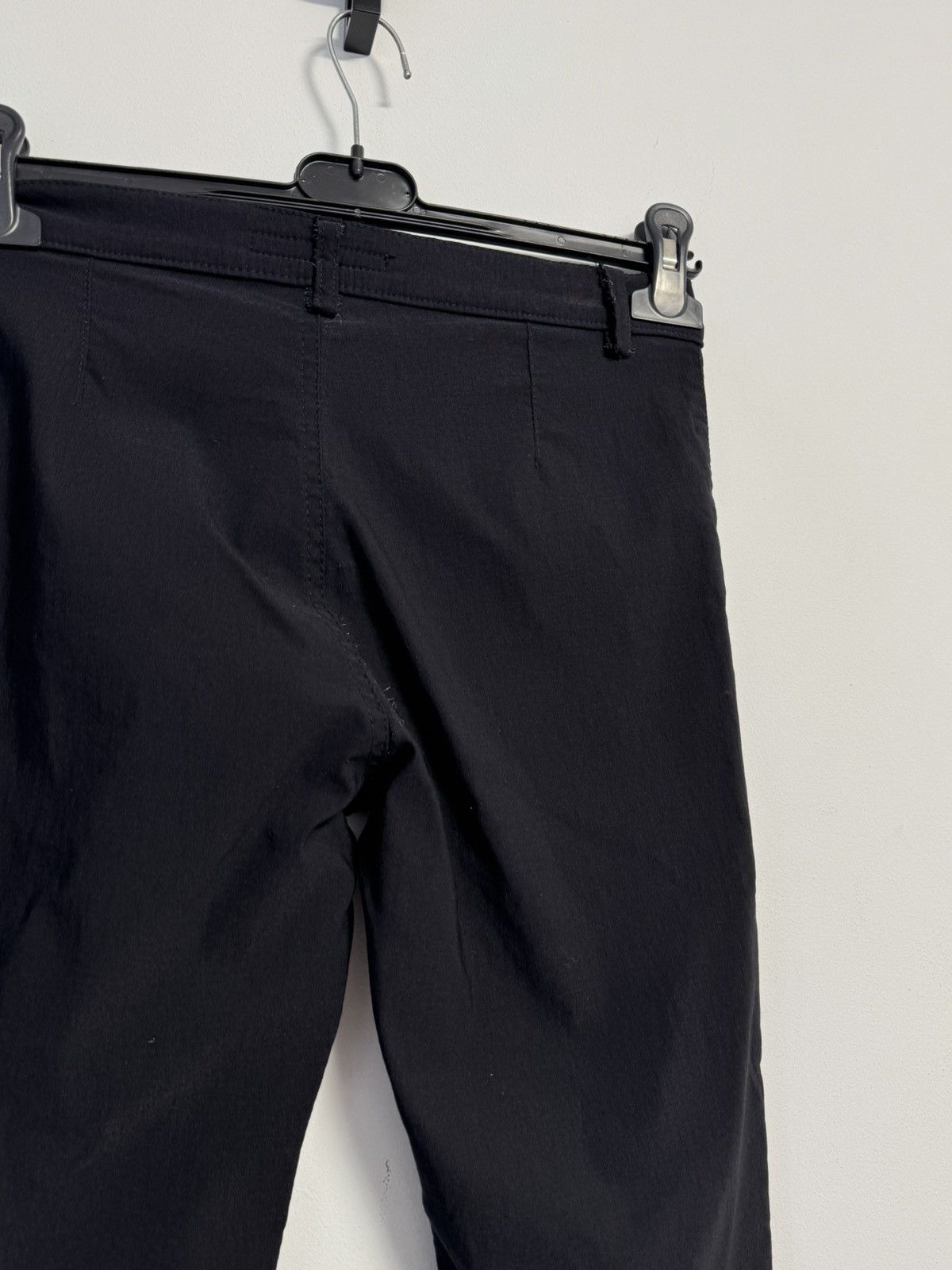 Miss Sixty Miss Sixty Black Viscose Stretch Comfort Style Flare Pants Size 27" / US 4 / IT 40 - 8 Thumbnail
