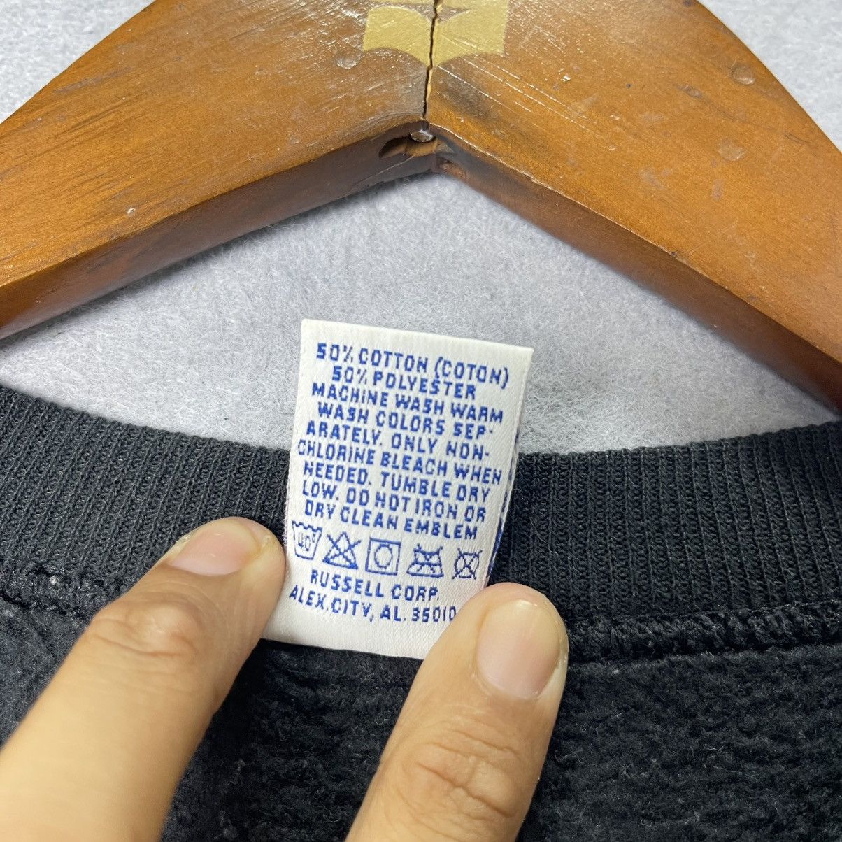 Russell Athletic Vintage Russell Athletic Blank Crewneck Sweatshirt Black Size US L / EU 52-54 / 3 - 10 Thumbnail