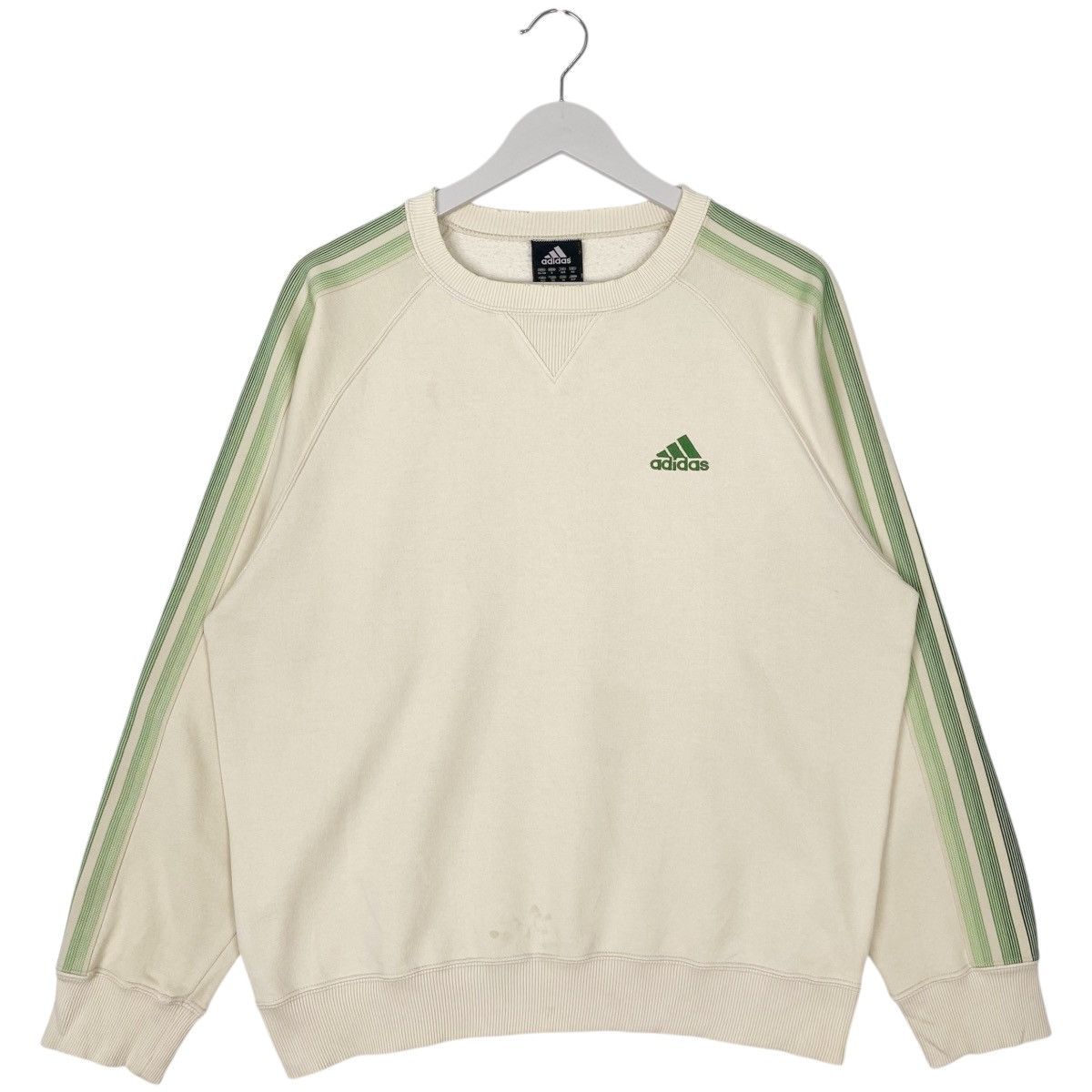 Vintage Vintage 90s Adidas Equipment Vneck Sweatshirt Small Logo Size US M / EU 48-50 / 2 - 1 Thumbnail