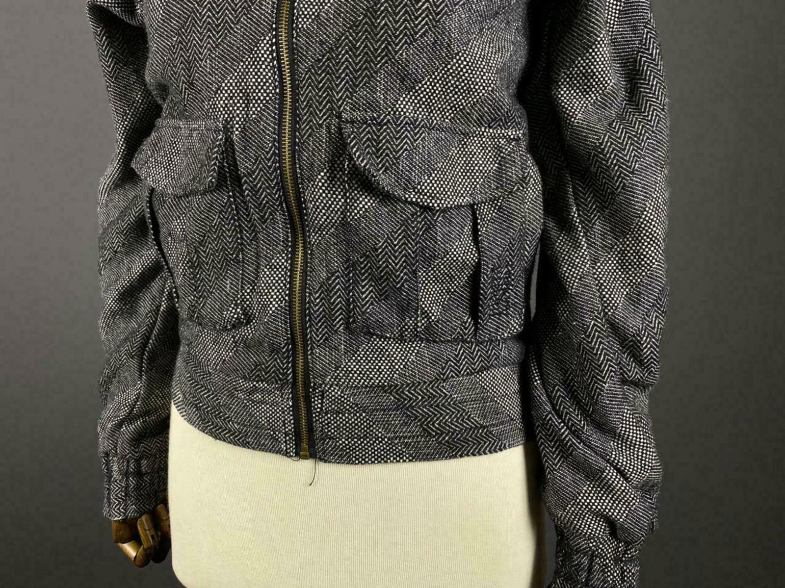 Stussy Ladies Stussy Grey Long Sleeve Zip Up Hooded Jacket Size S Size S / US 4 / IT 40 - 3 Thumbnail