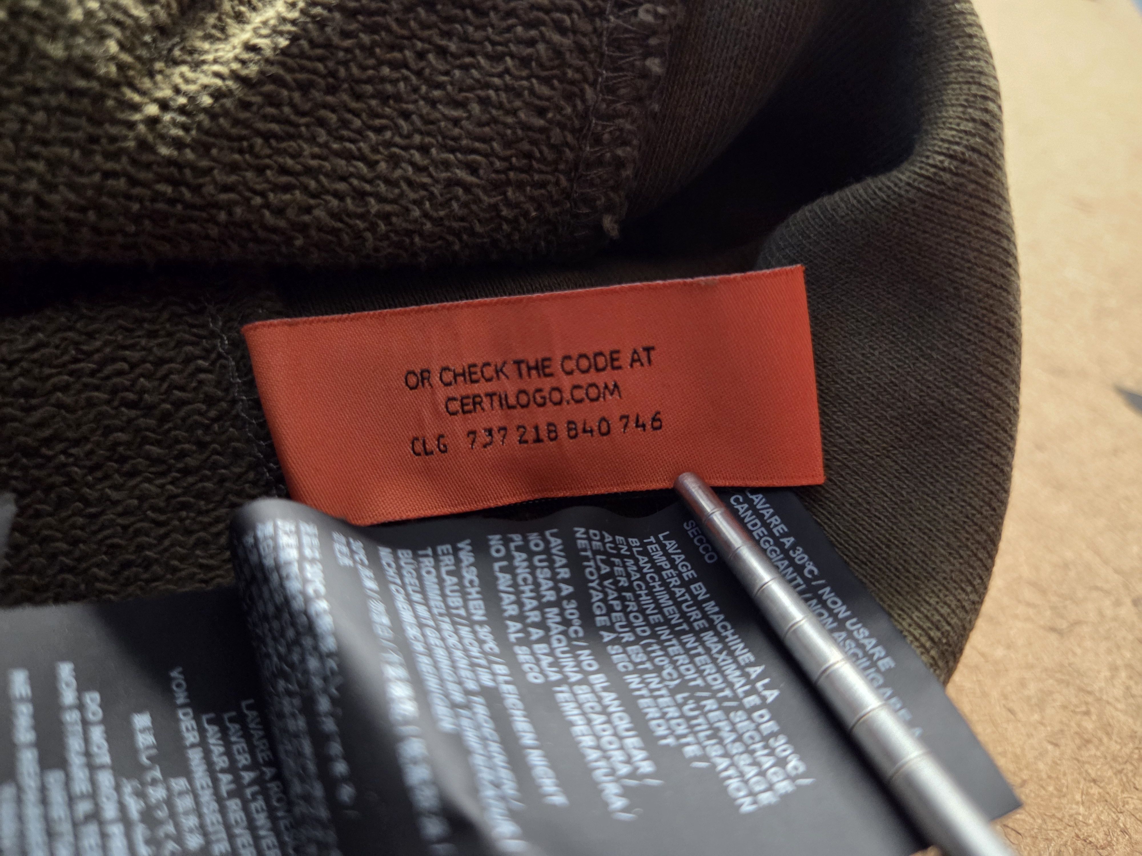 Heron Preston HPNY Hooded Sweatshirt in Olive Sz M Size US M / EU 48-50 / 2 - 11 Thumbnail