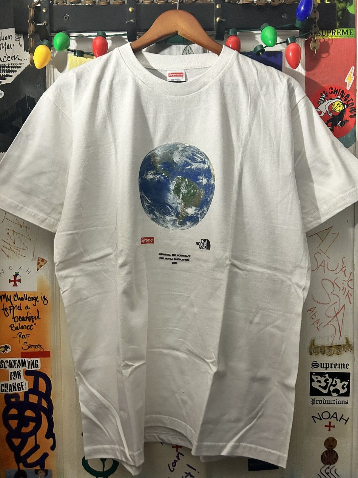 Supreme The North Face One World Tee | Grailed