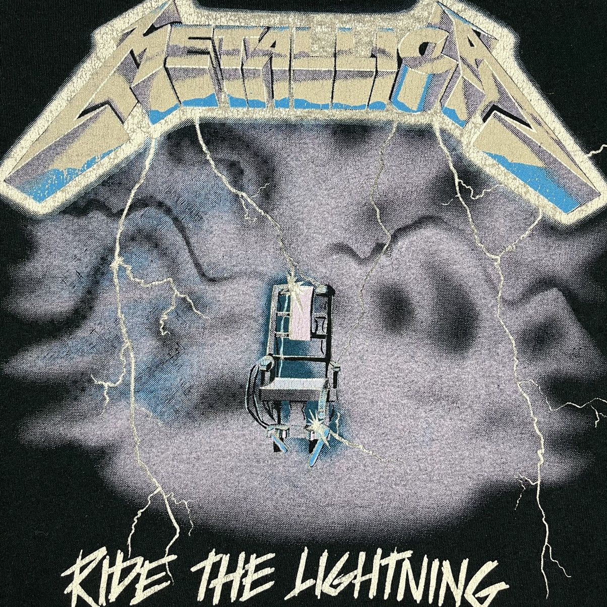 Band Tees Vintage Metallica Ride The Lightning rock band tee 90’s Size US S / EU 44-46 / 1 - 5 Thumbnail