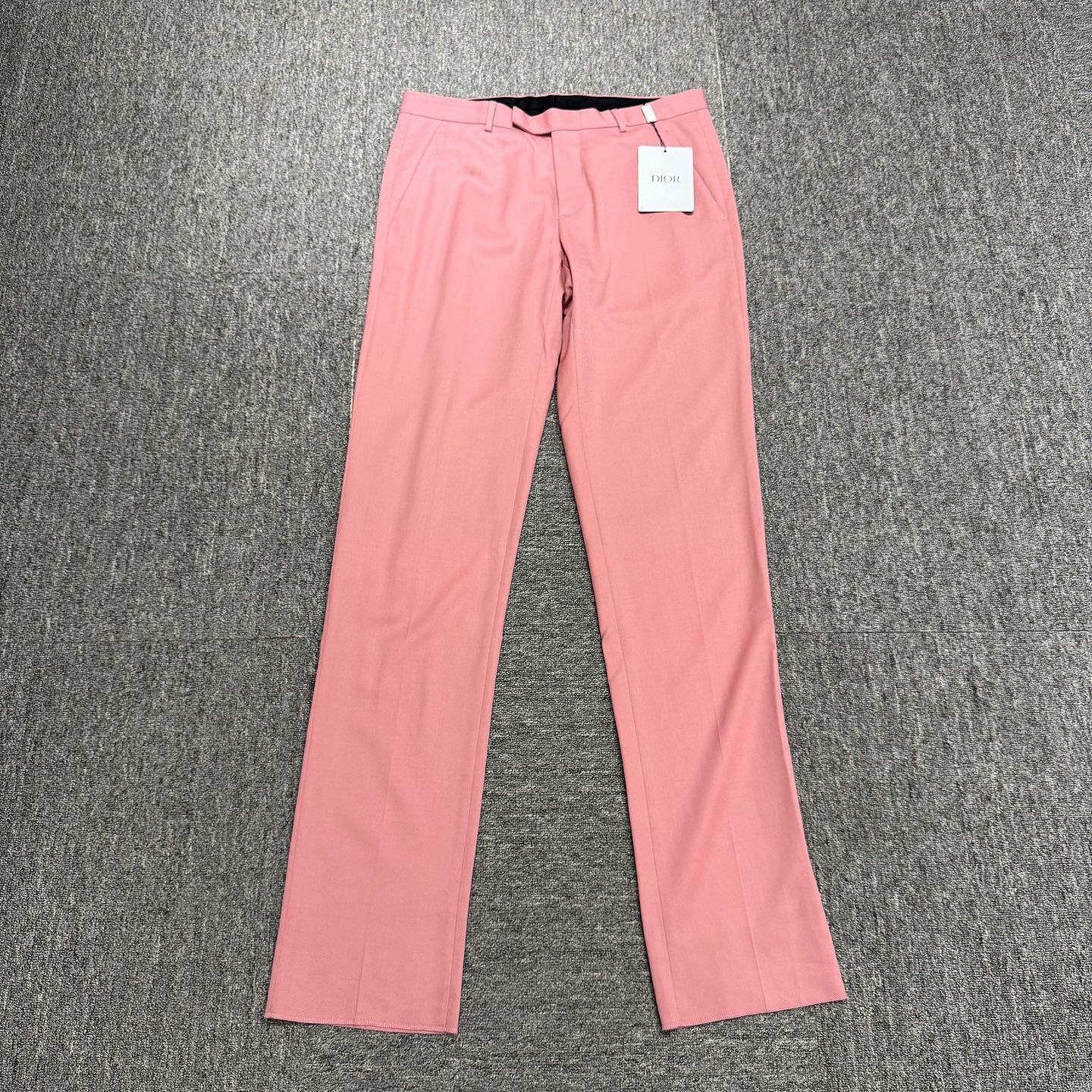 Dior Dior Pink Virgin Wool Trousers Size 32 Size US 32 / EU 48 - 1 Thumbnail