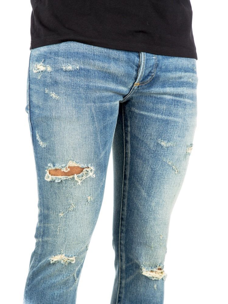 Balmain BALMAIN PARIS Distressed Skinny Jeans Size US 30 / EU 46 - 15 Thumbnail