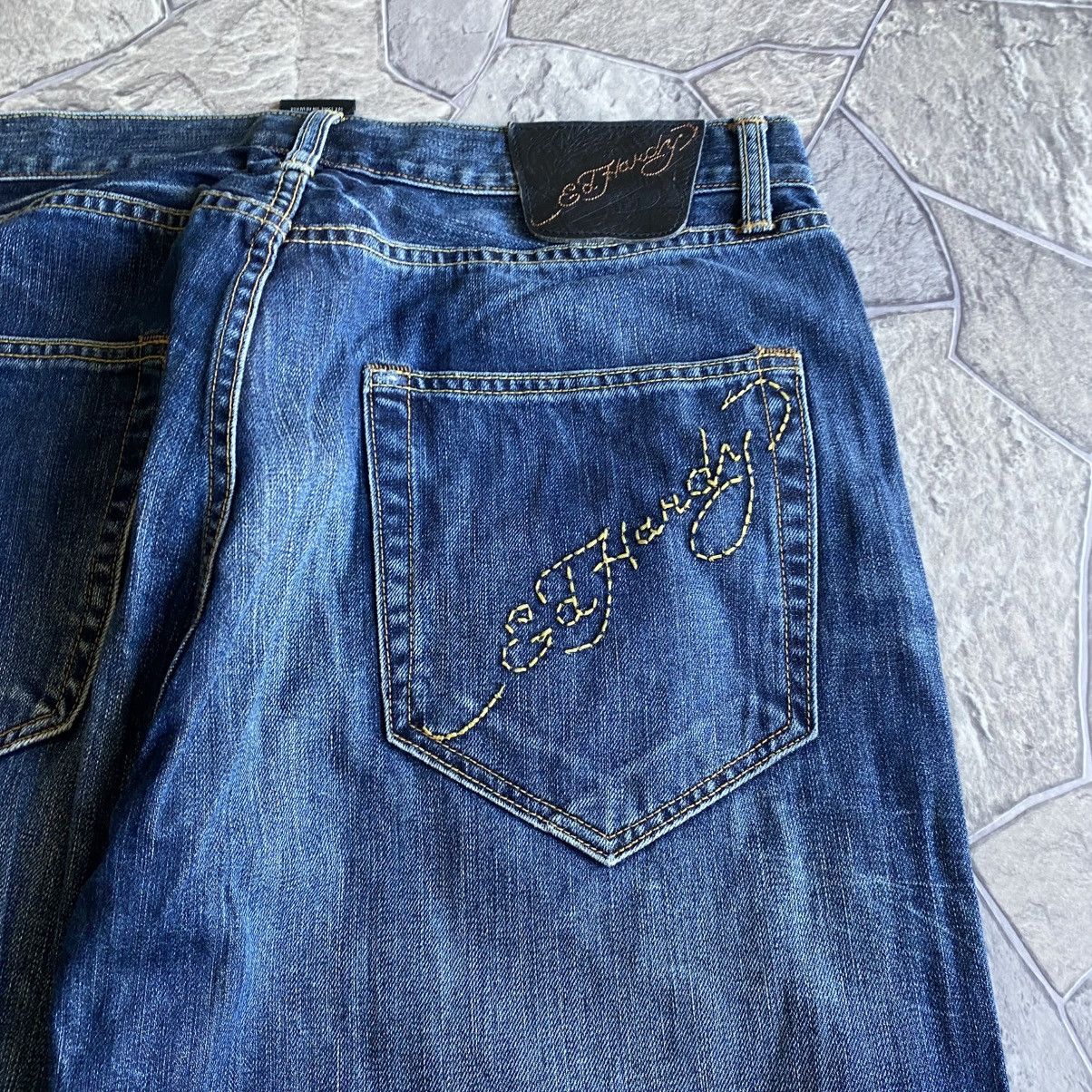 Ed Hardy Vintage Ed Hardy Jeans by Christian Audigier Pants Baggy Size US 36 / EU 52 - 3 Thumbnail