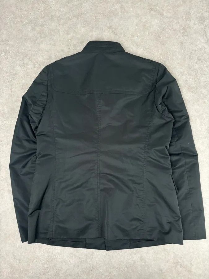 Gucci FW2008 Gucci Black Nylon Field Buttoned Officer Jacket by Frida Giannini Size US M / EU 48-50 / 2 - 5 Thumbnail