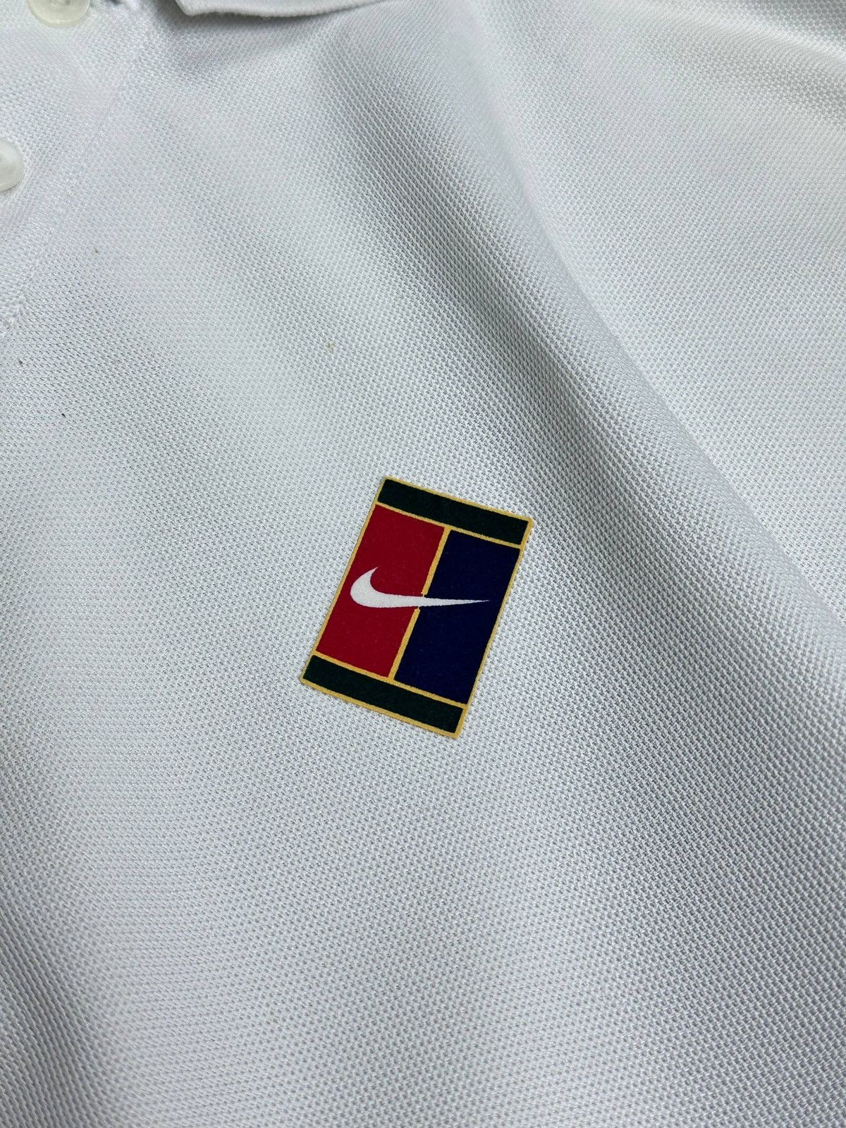 Nike Vintage Nike Challenge Court Andre Agassi Polo Tennis Shirt Size US XL / EU 56 / 4 - 4 Thumbnail