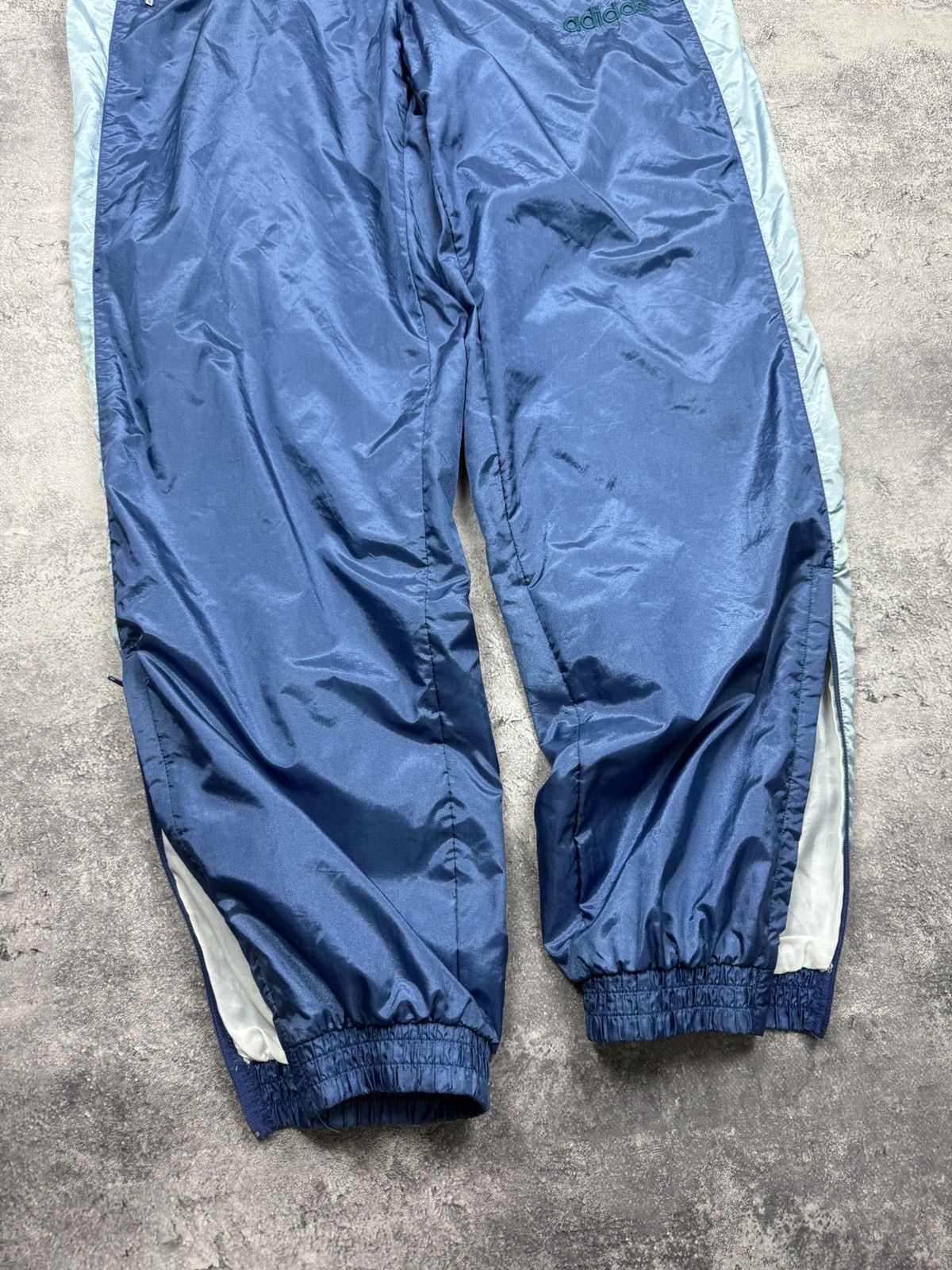 Adidas Vintage Y2K Adidas Nylon Track Pants Sweatpants Size US 34 / EU 50 - 11 Thumbnail