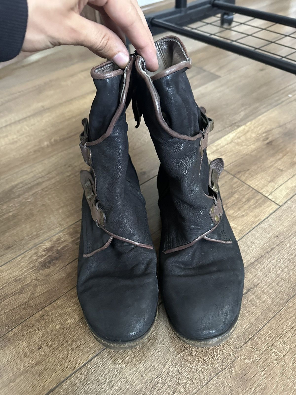 A.S.98 AS 98 Airstep Vintage High Top Boots Shoes Avant Garde Size US 5 / EU 37 - 7 Thumbnail