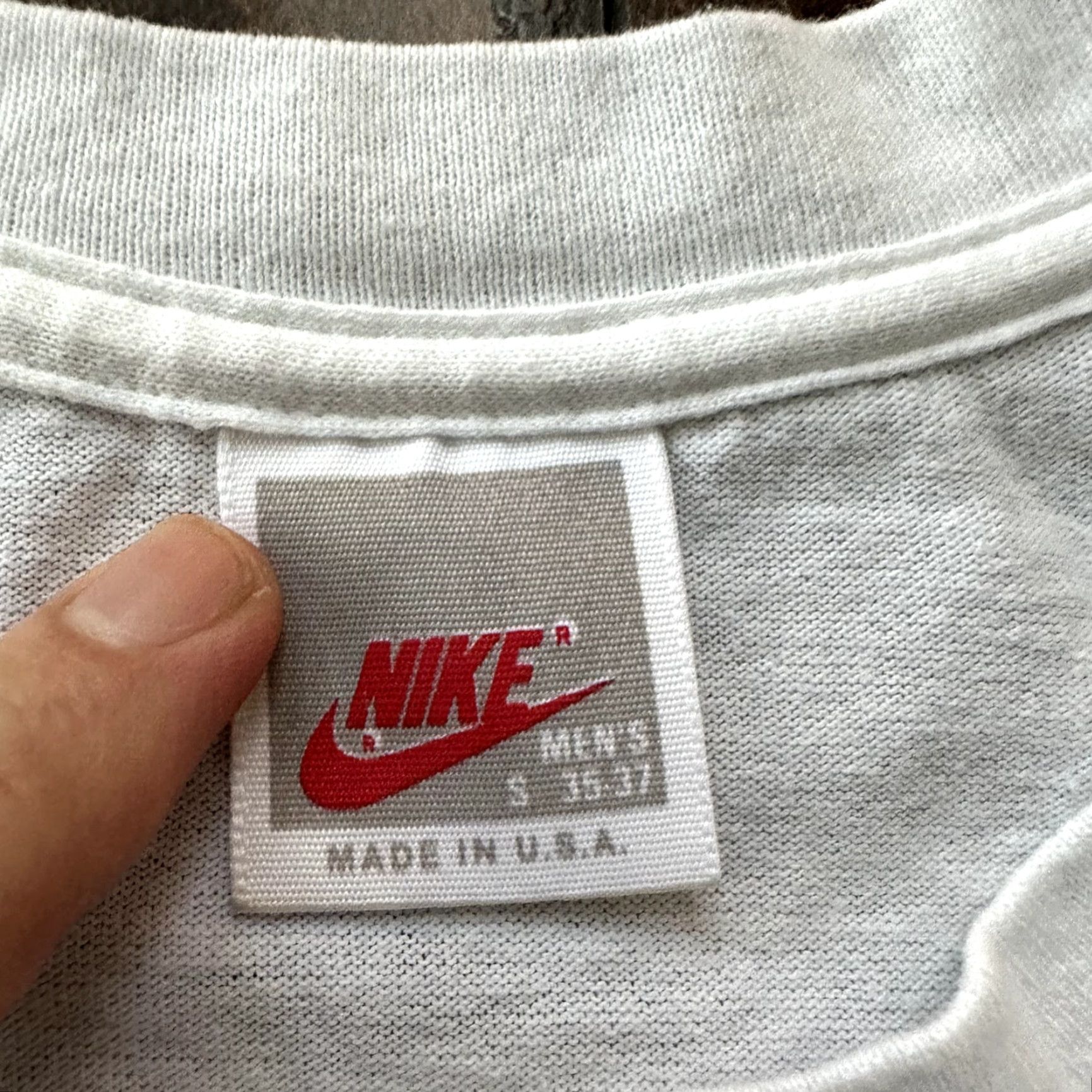 Nike Vintage Nike T-Shirt Men S California License Plate Graphic 80s Travel USA White Size US S / EU 44-46 / 1 - 4 Thumbnail
